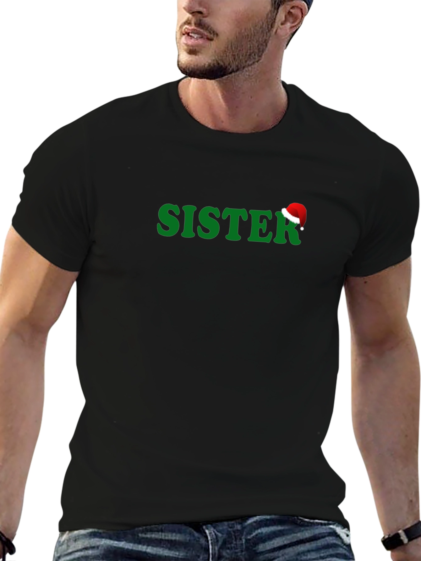 Sister Christmas T-Shirt Festive Holiday Tee