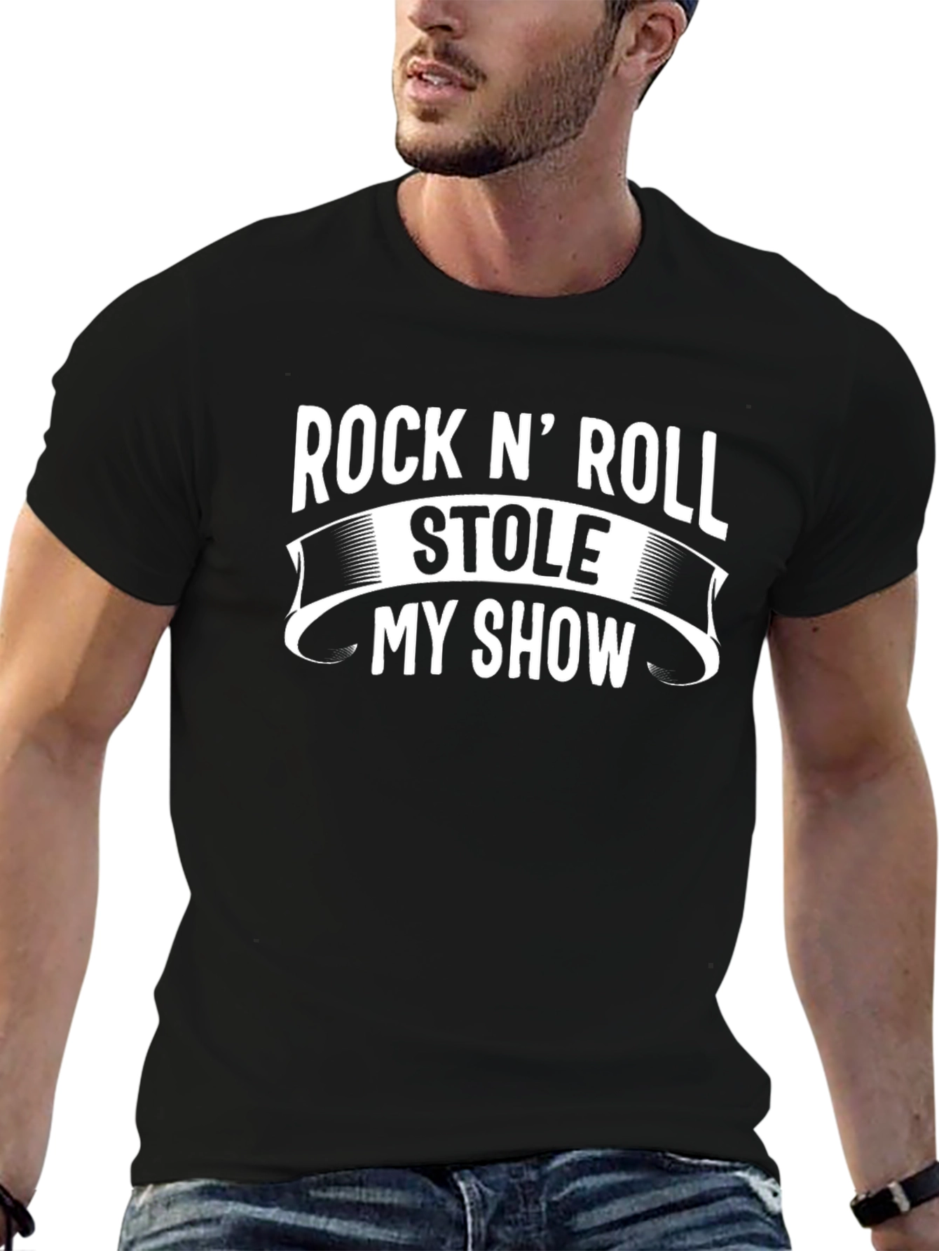 Rock N Roll Stole My Show Graphic Tee