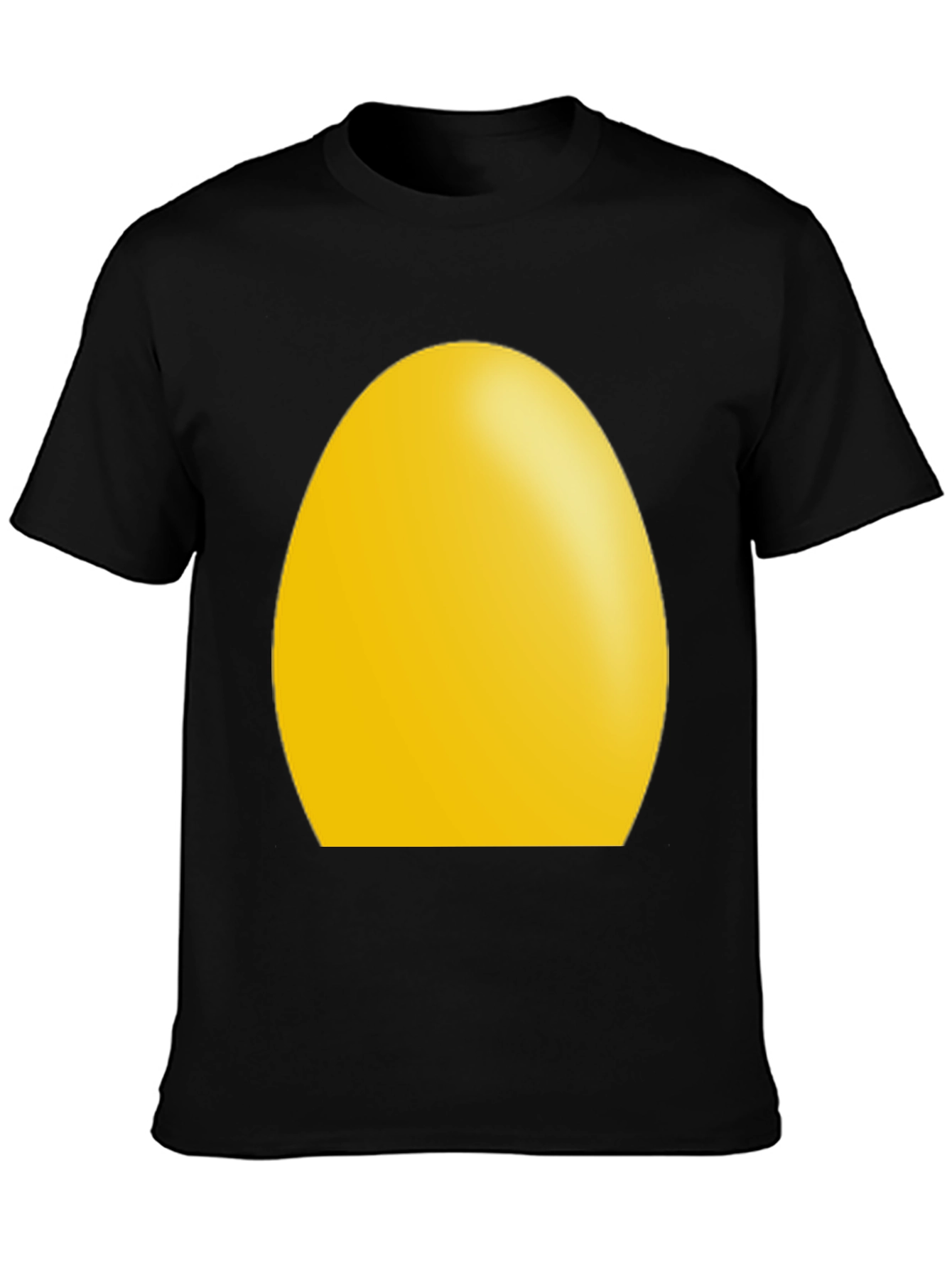 Egg Graphic Black T-Shirt