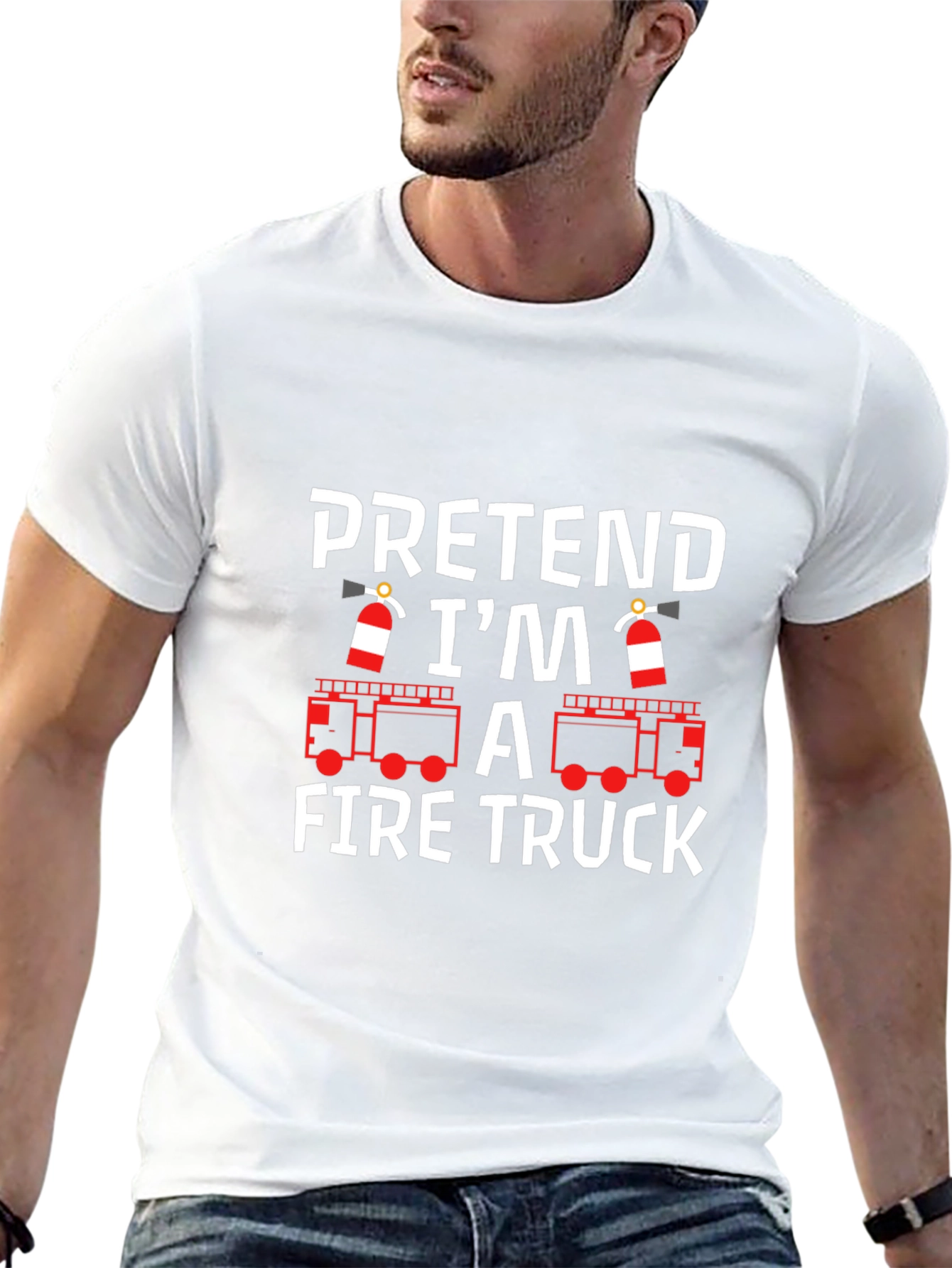 Pretend Im A Fire Truck T-Shirt