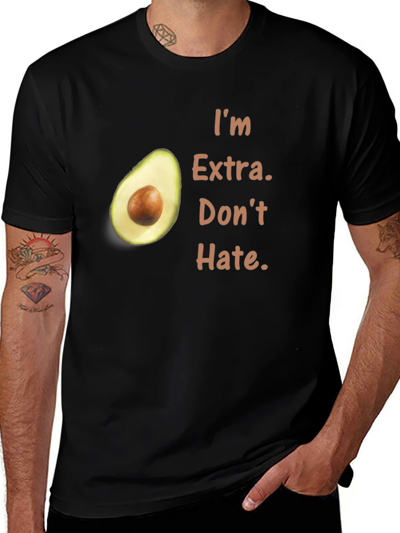 Im Extra Avocado Graphic Tee