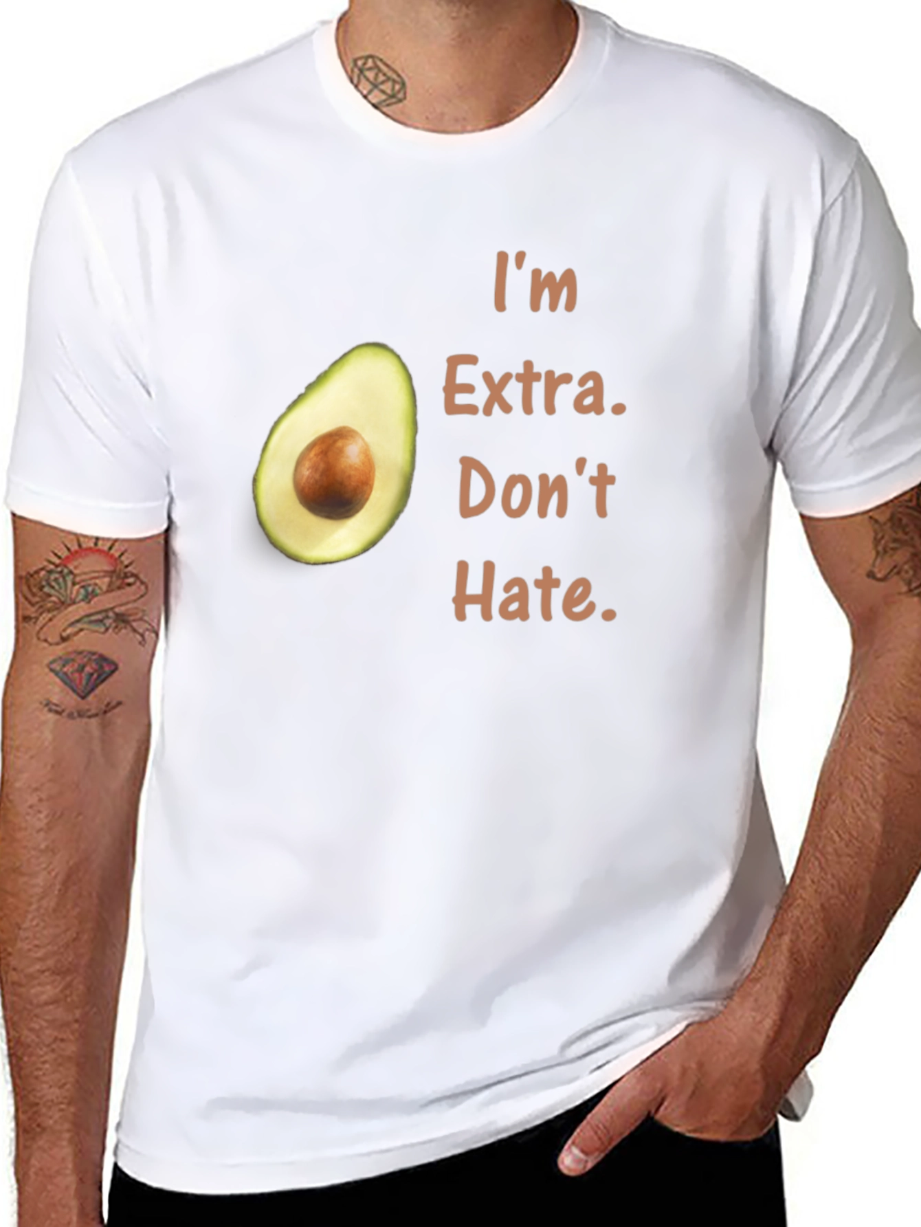 Im Extra Avocado Graphic Tee