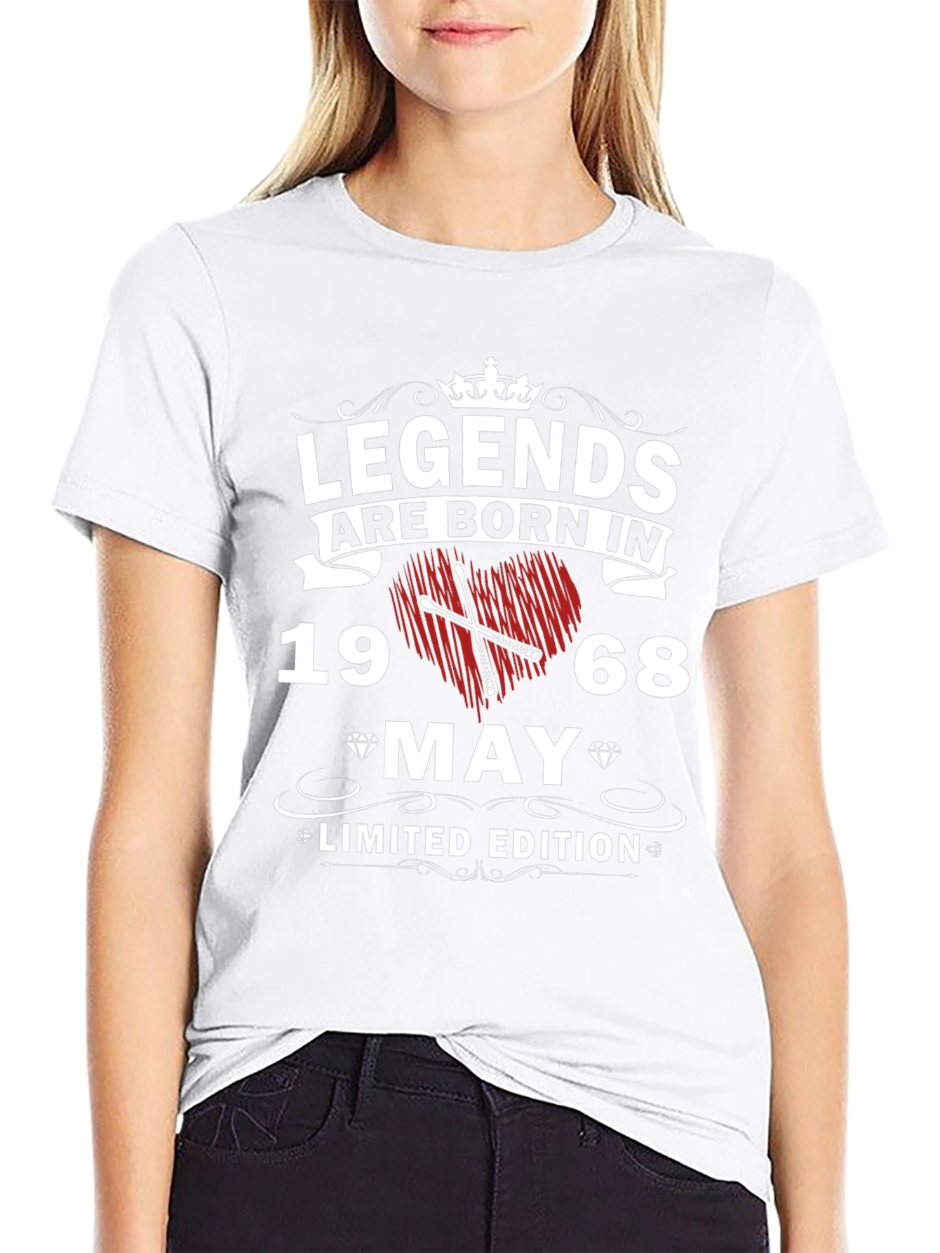 Legends Born in 1968 May Limited Edition T-Shirt