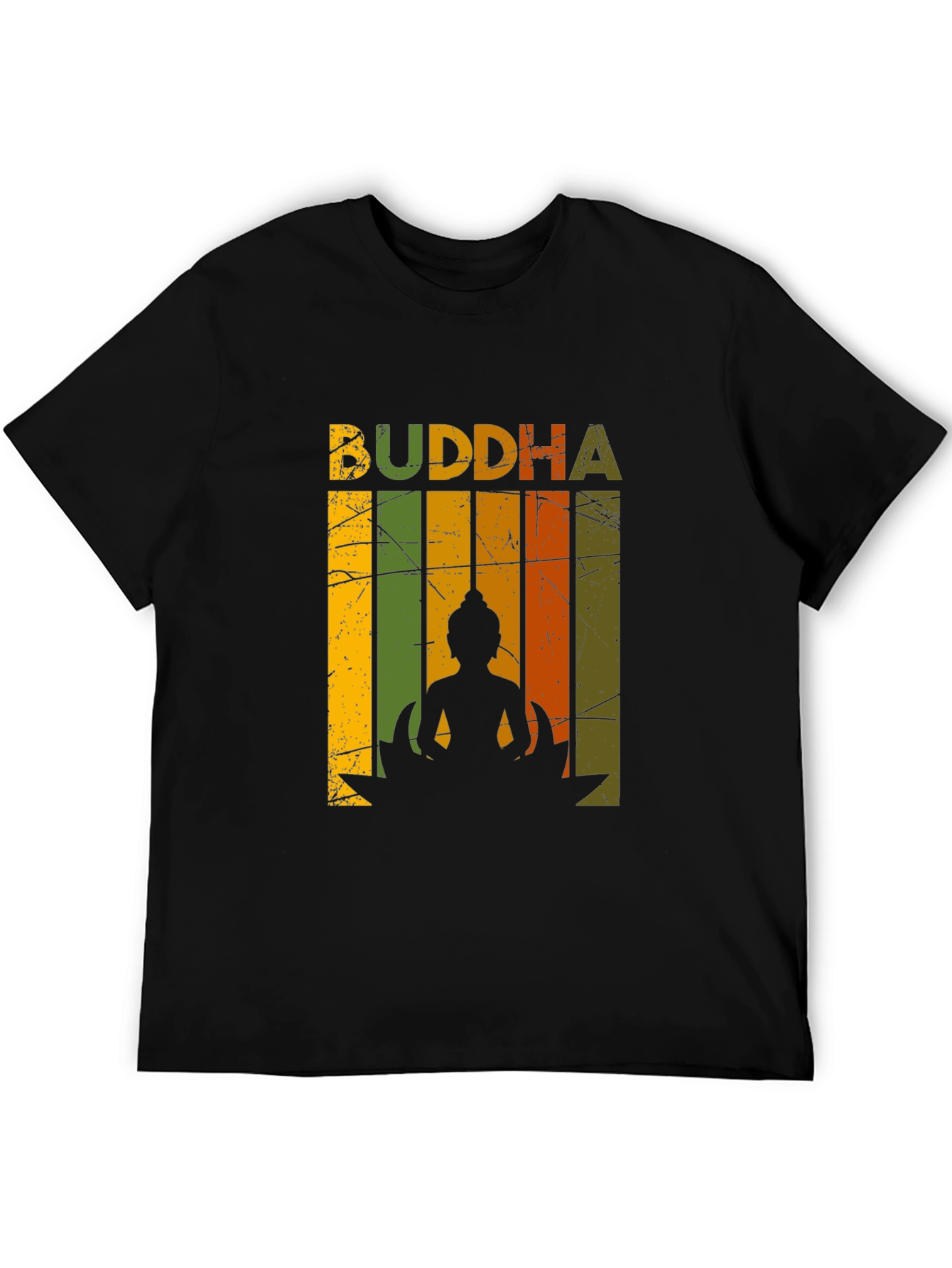 Buddha Retro Graphic T-Shirt - Unisex
