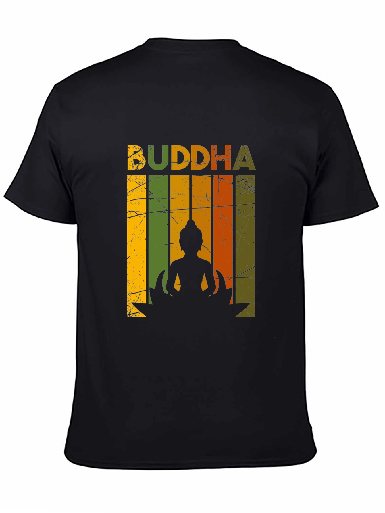 Buddha Retro Graphic T-Shirt - Unisex