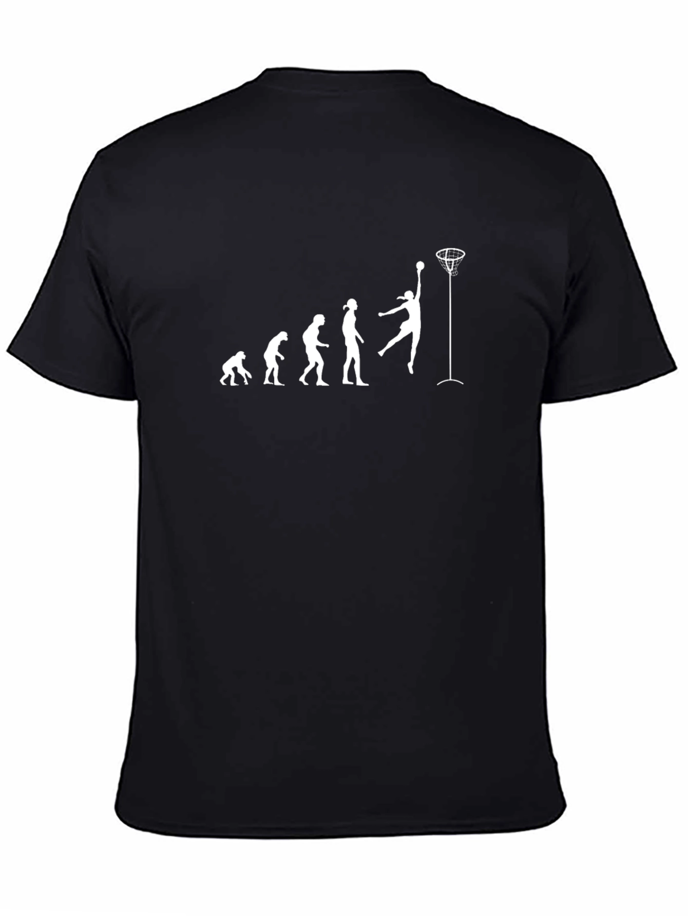 Netball Evolution T-Shirt - Black