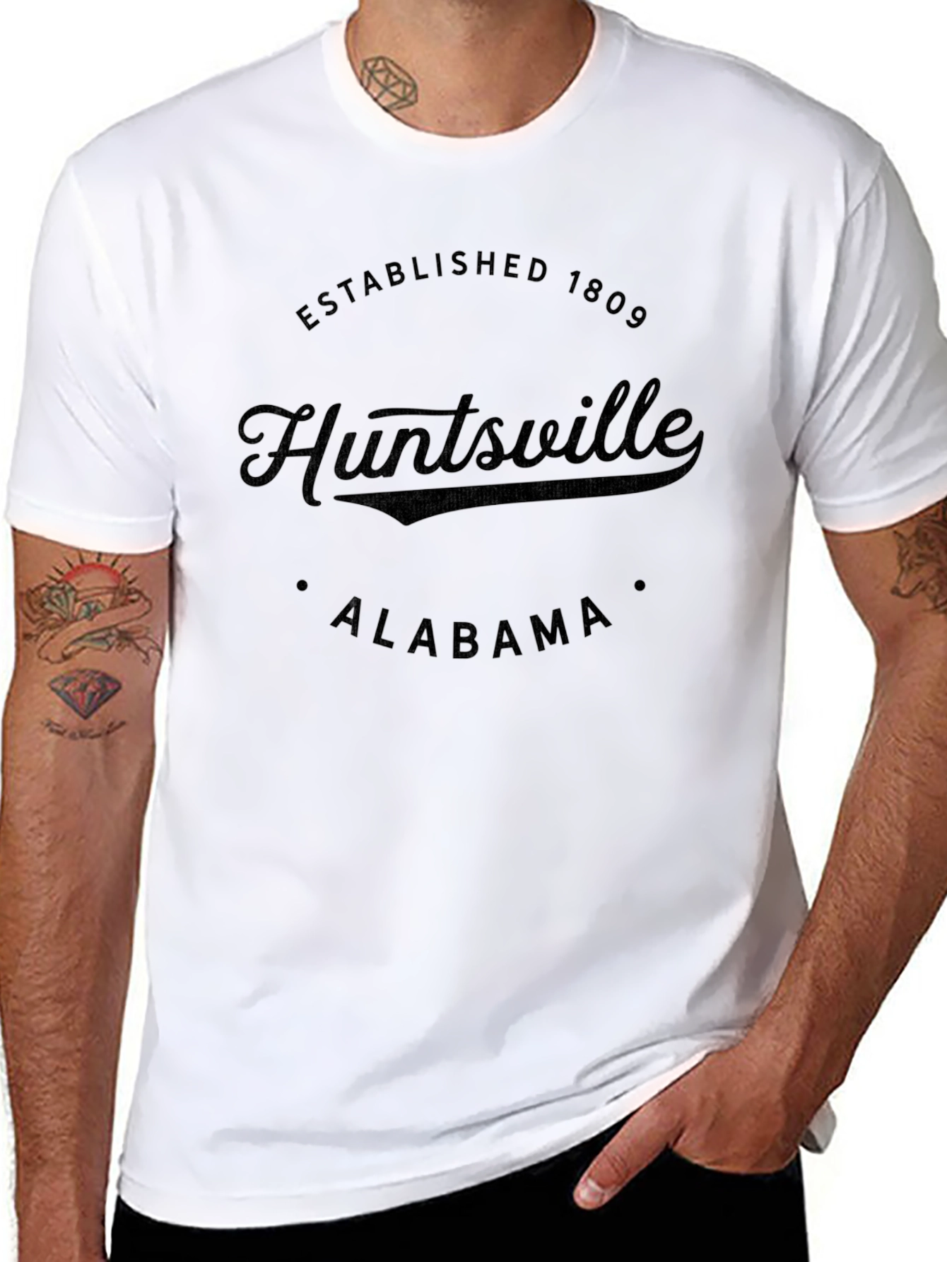 Huntsville Alabama Established 1809 T-Shirt