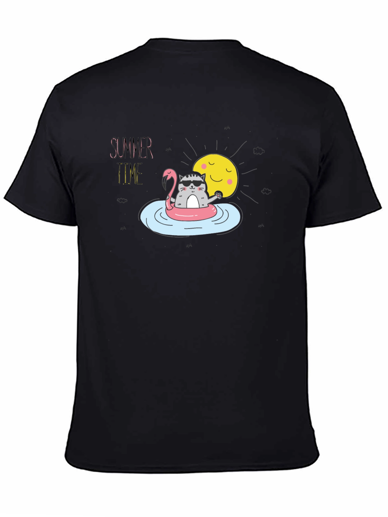 Summer Cat T-Shirt - Relaxed Fit
