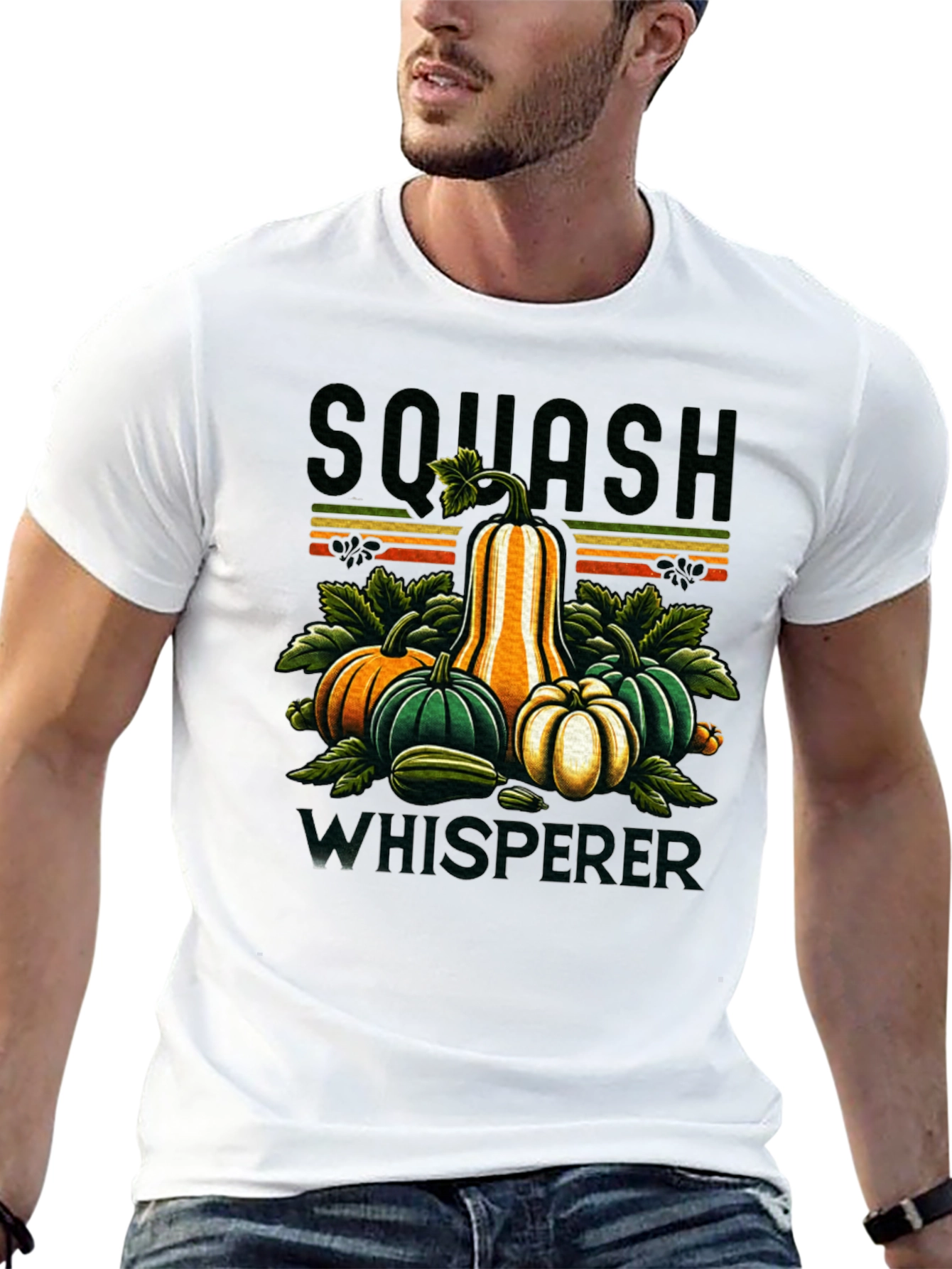 Squash Whisperer Graphic Tee - Fall Harvest Shirt