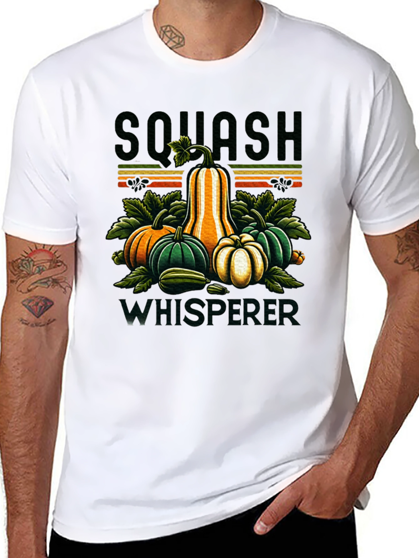 Squash Whisperer Graphic Tee - Fall Harvest Shirt