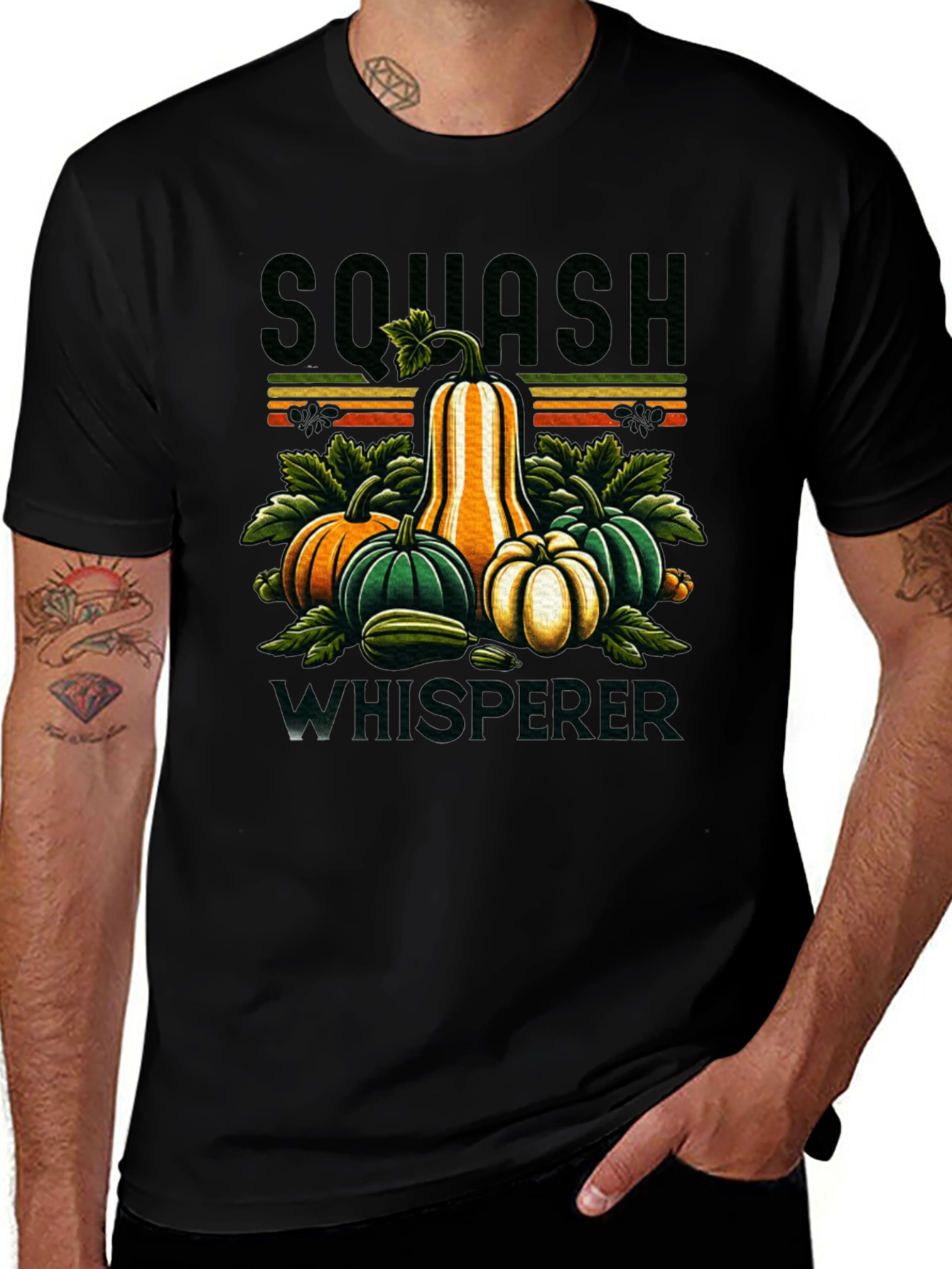 Squash Whisperer Graphic Tee - Fall Harvest Shirt