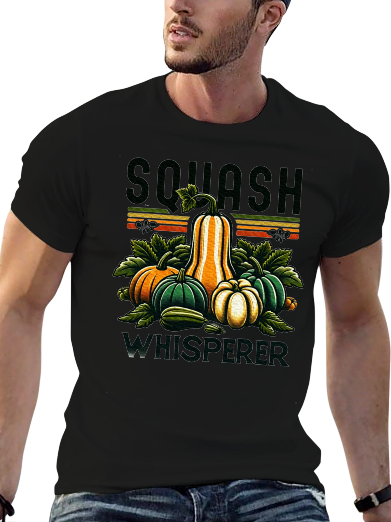 Squash Whisperer Graphic Tee - Fall Harvest Shirt