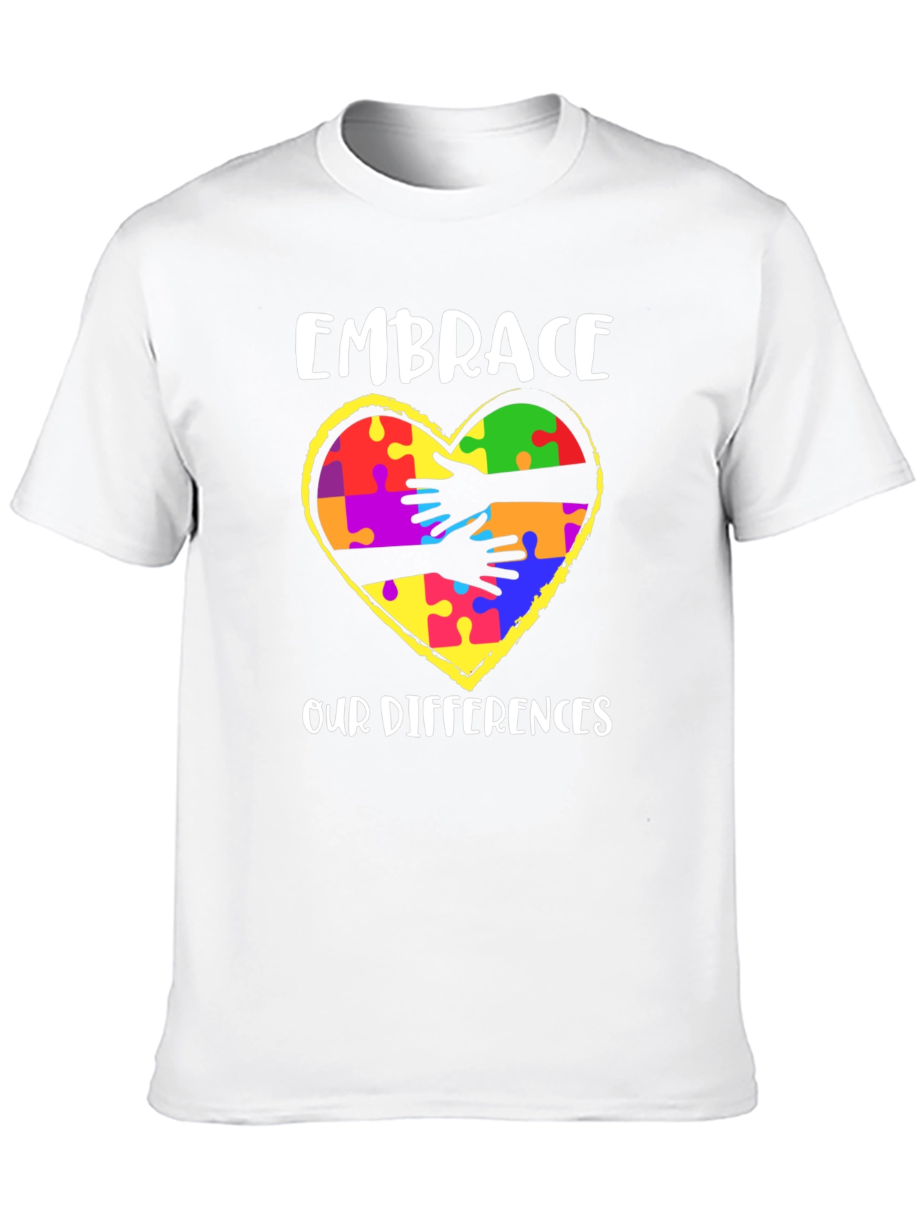 Embrace Our Differences Autism Awareness T-Shirt
