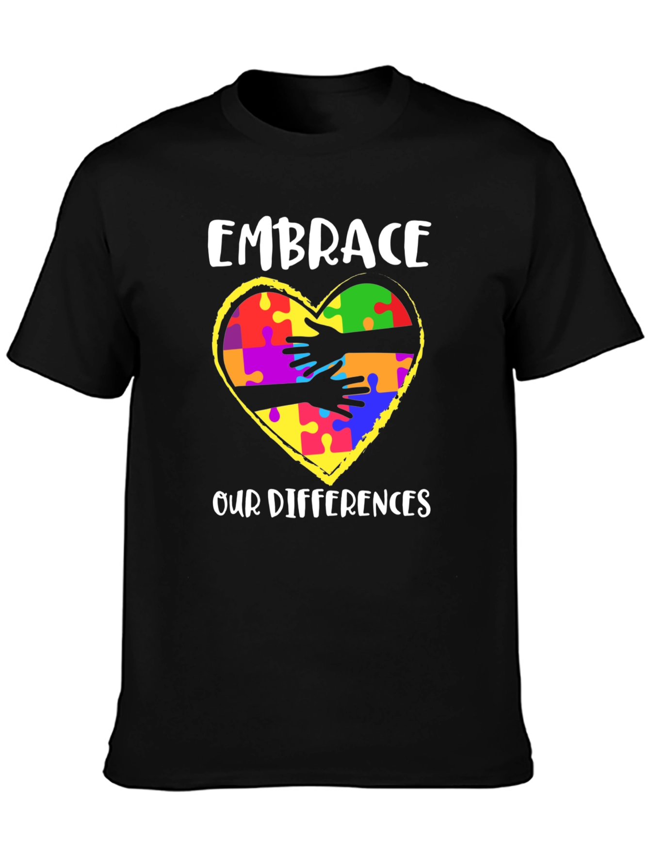 Embrace Our Differences Autism Awareness T-Shirt
