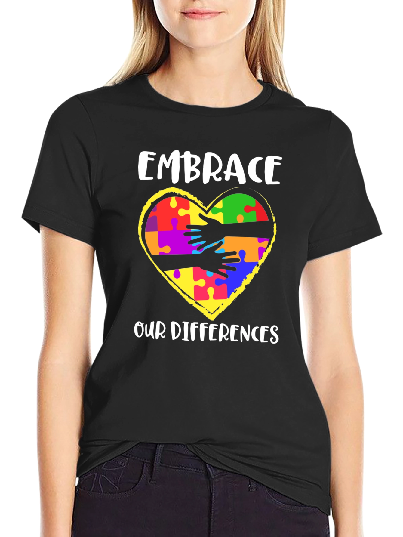 Embrace Our Differences Autism Awareness T-Shirt