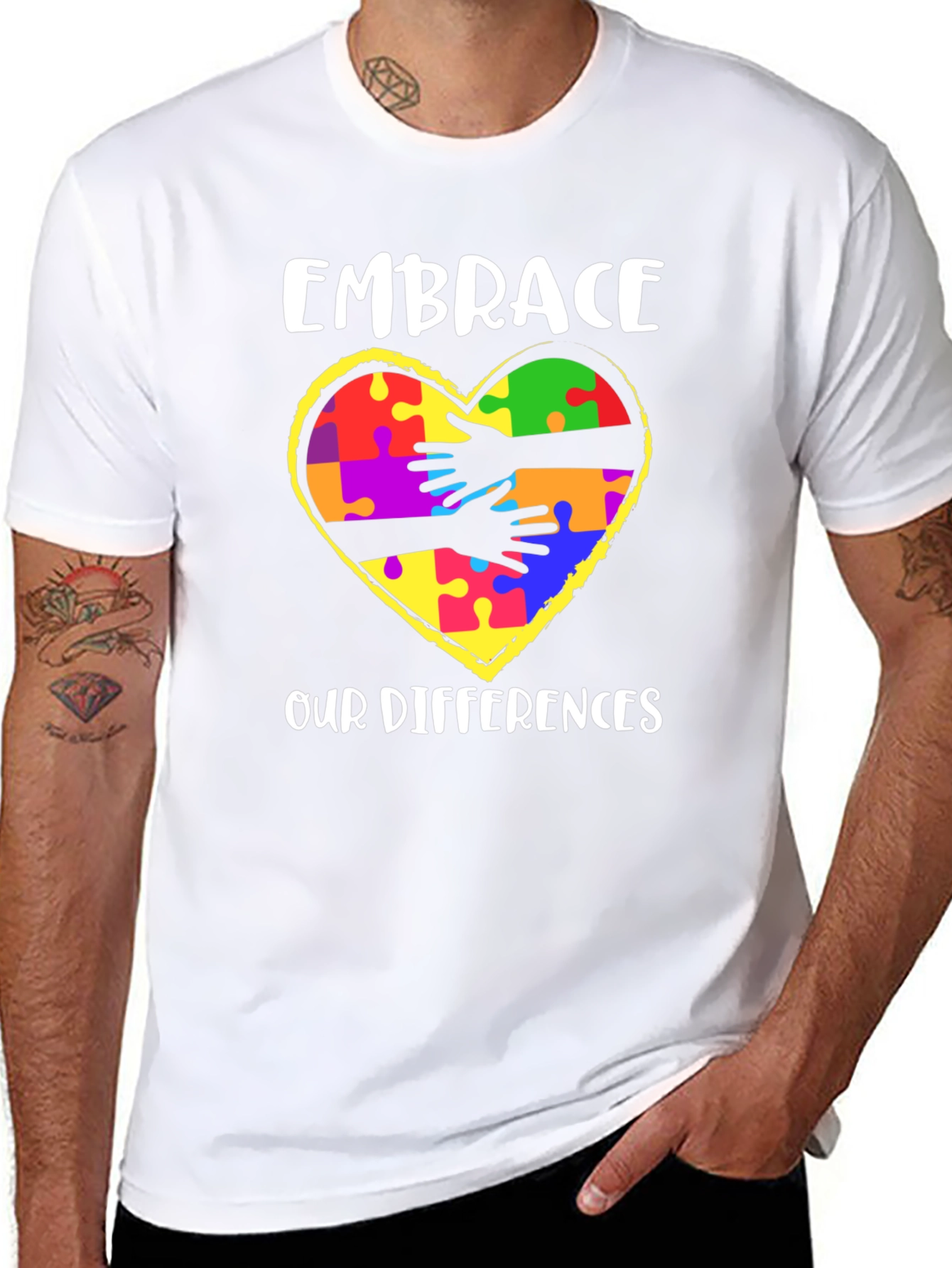 Embrace Our Differences Autism Awareness T-Shirt