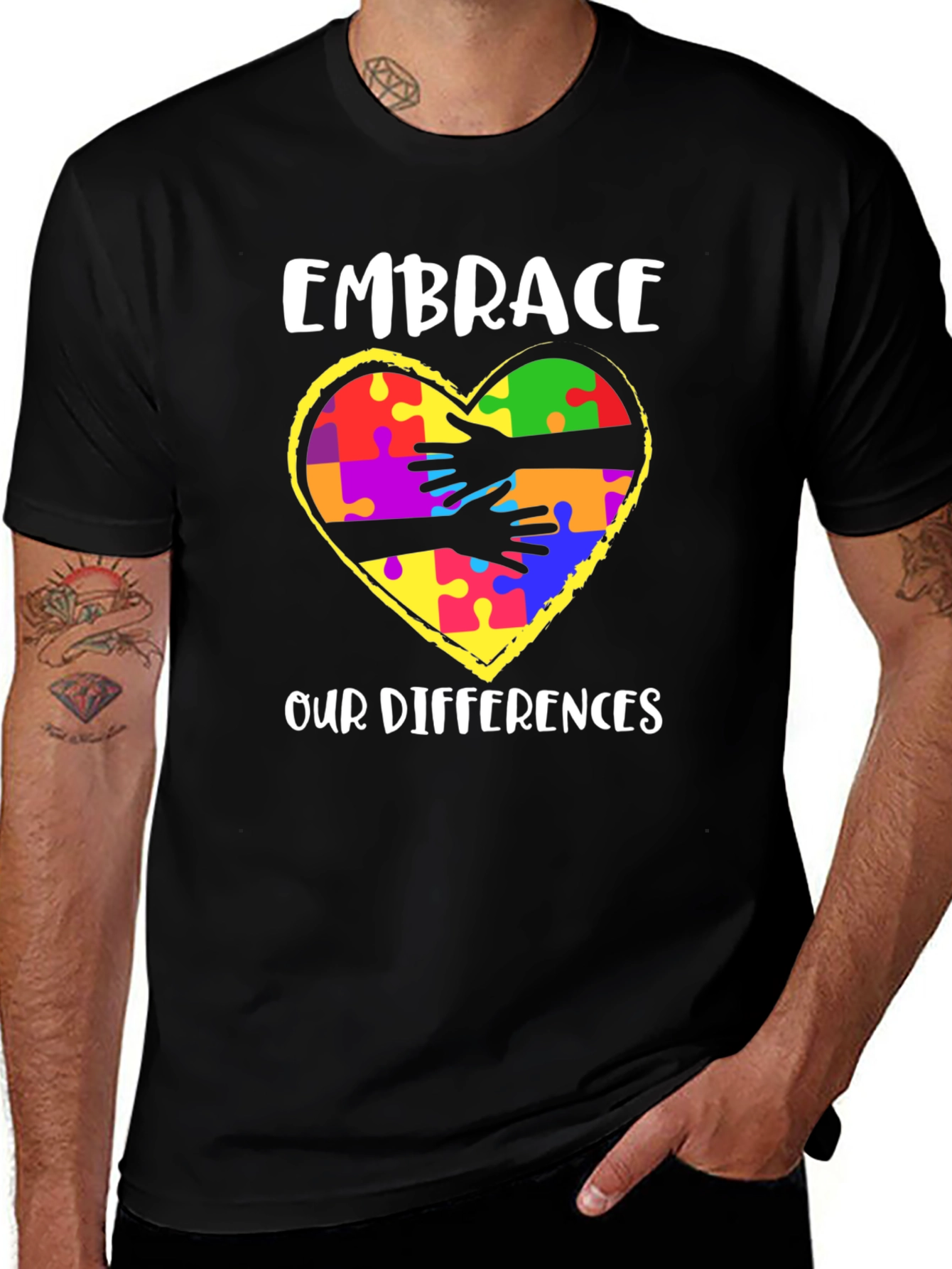 Embrace Our Differences Autism Awareness T-Shirt