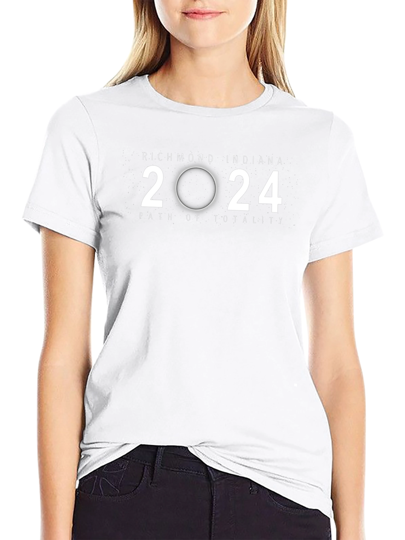 Richmond Indiana 2024 Path of Totality T-Shirt