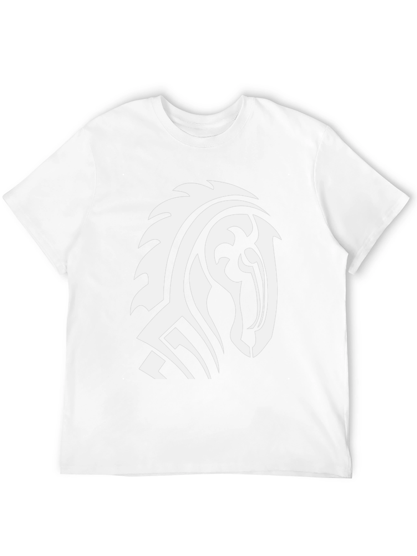 Tribal Horse Graphic Tee - Stylish Black T-Shirt