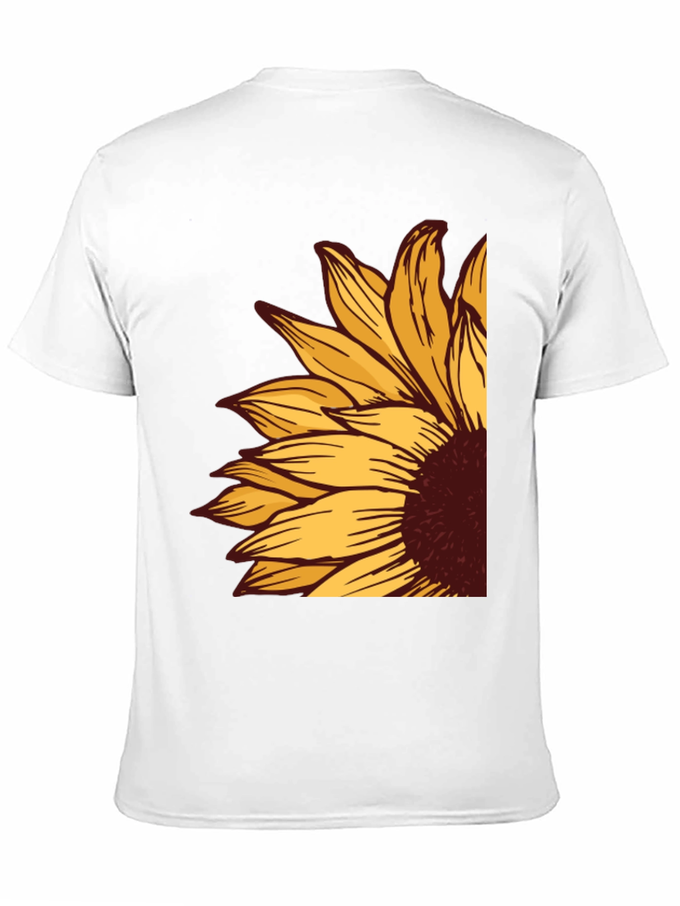 Sunflower Graphic Tee - Stylish Black T-Shirt