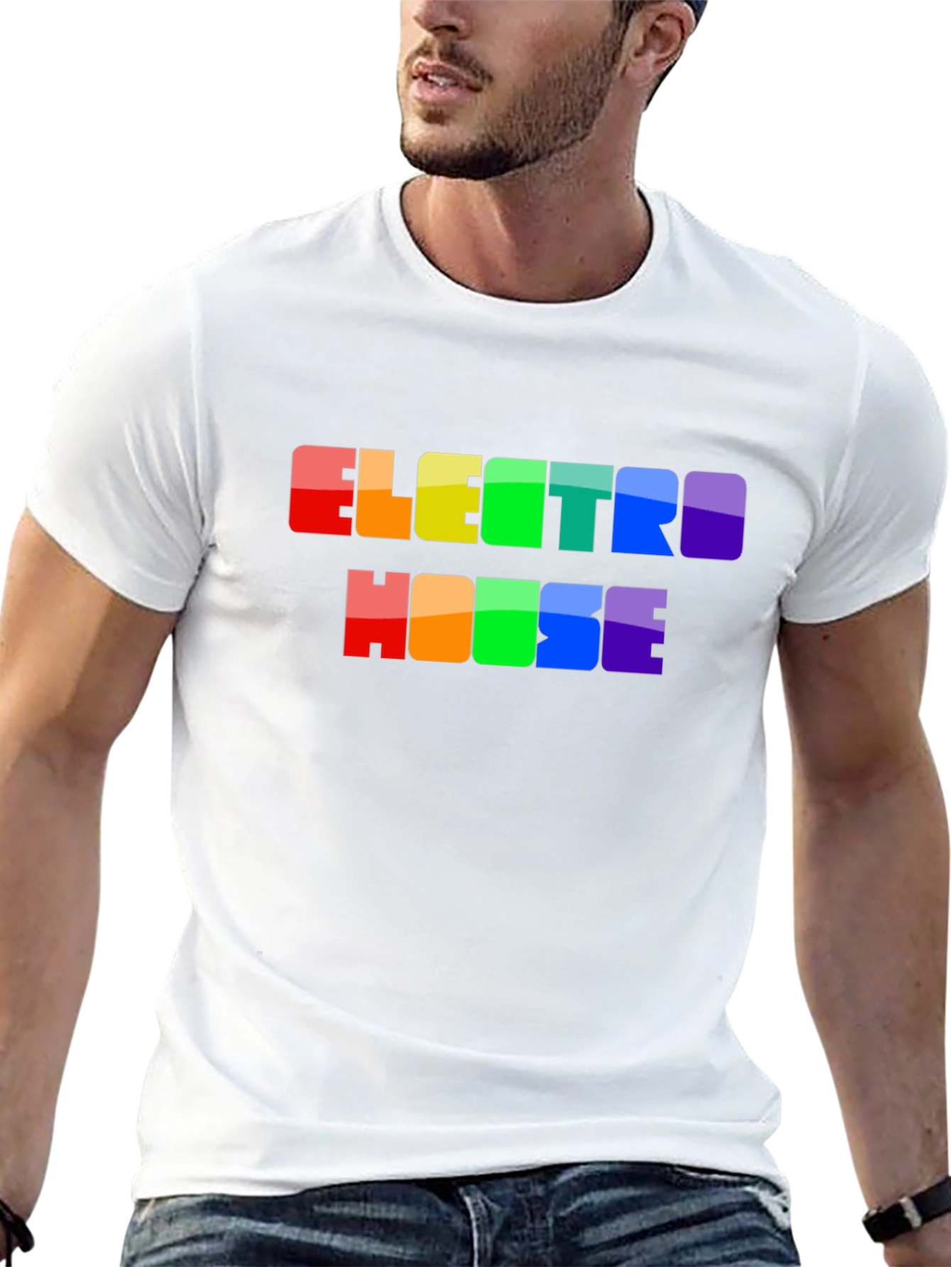 Electro House Rainbow Pride T-Shirt