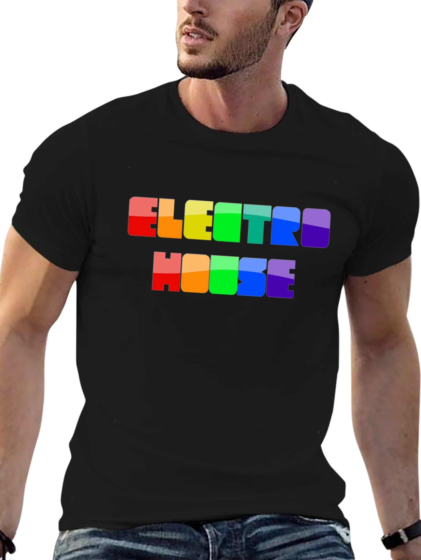 Electro House Rainbow Pride T-Shirt