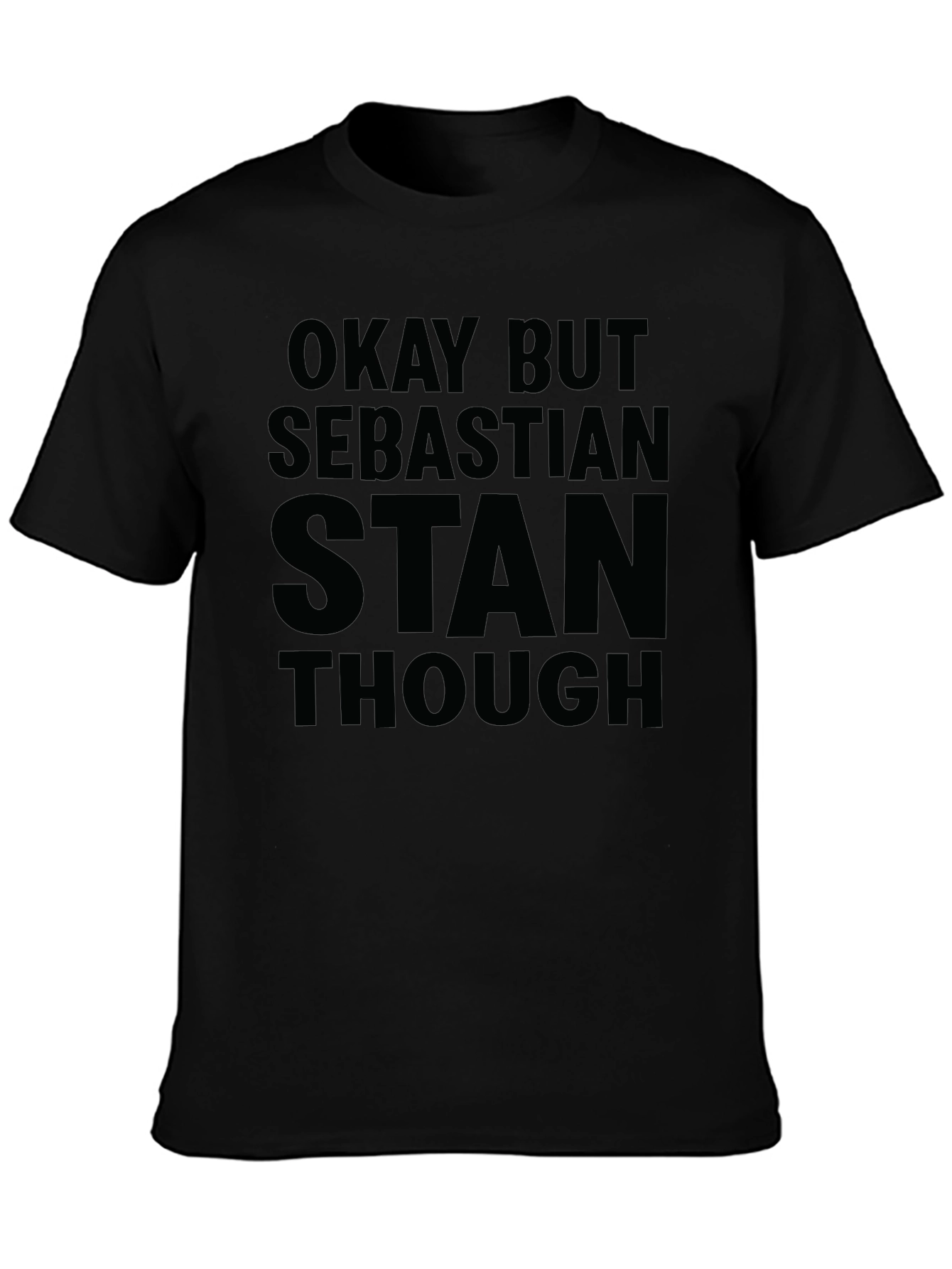 Sebastian Stan Fan T-Shirt - Okay But Though