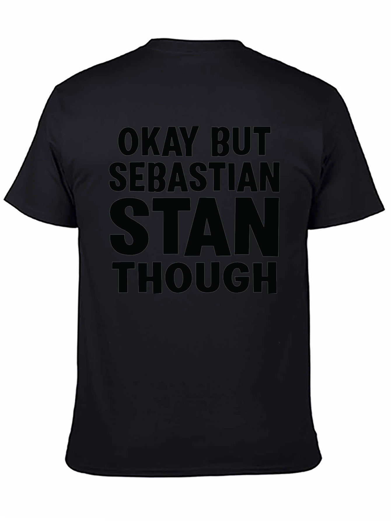 Sebastian Stan Fan T-Shirt - Okay But Though