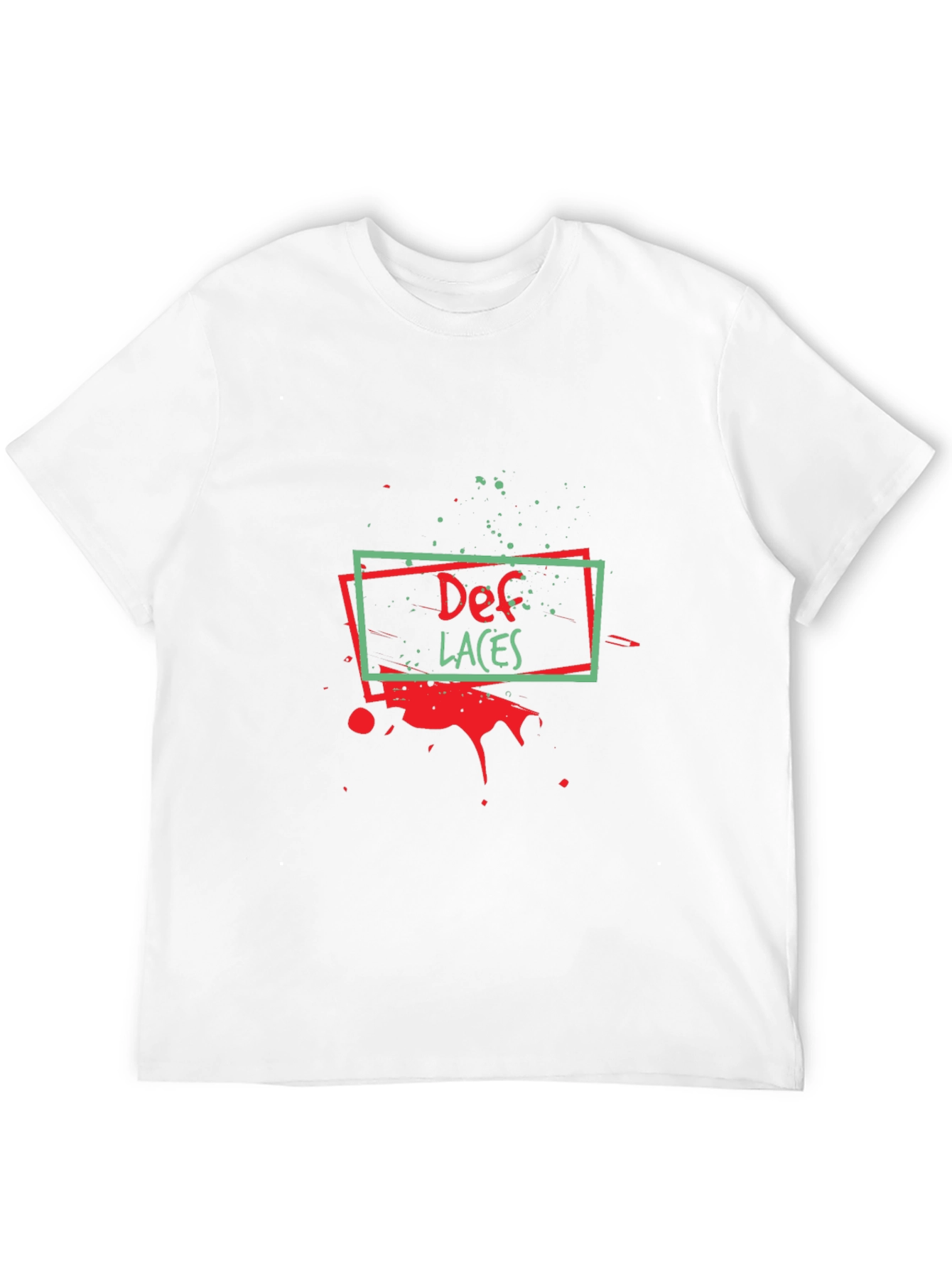 Def Laces Graphic Tee - Stylish Black T-Shirt
