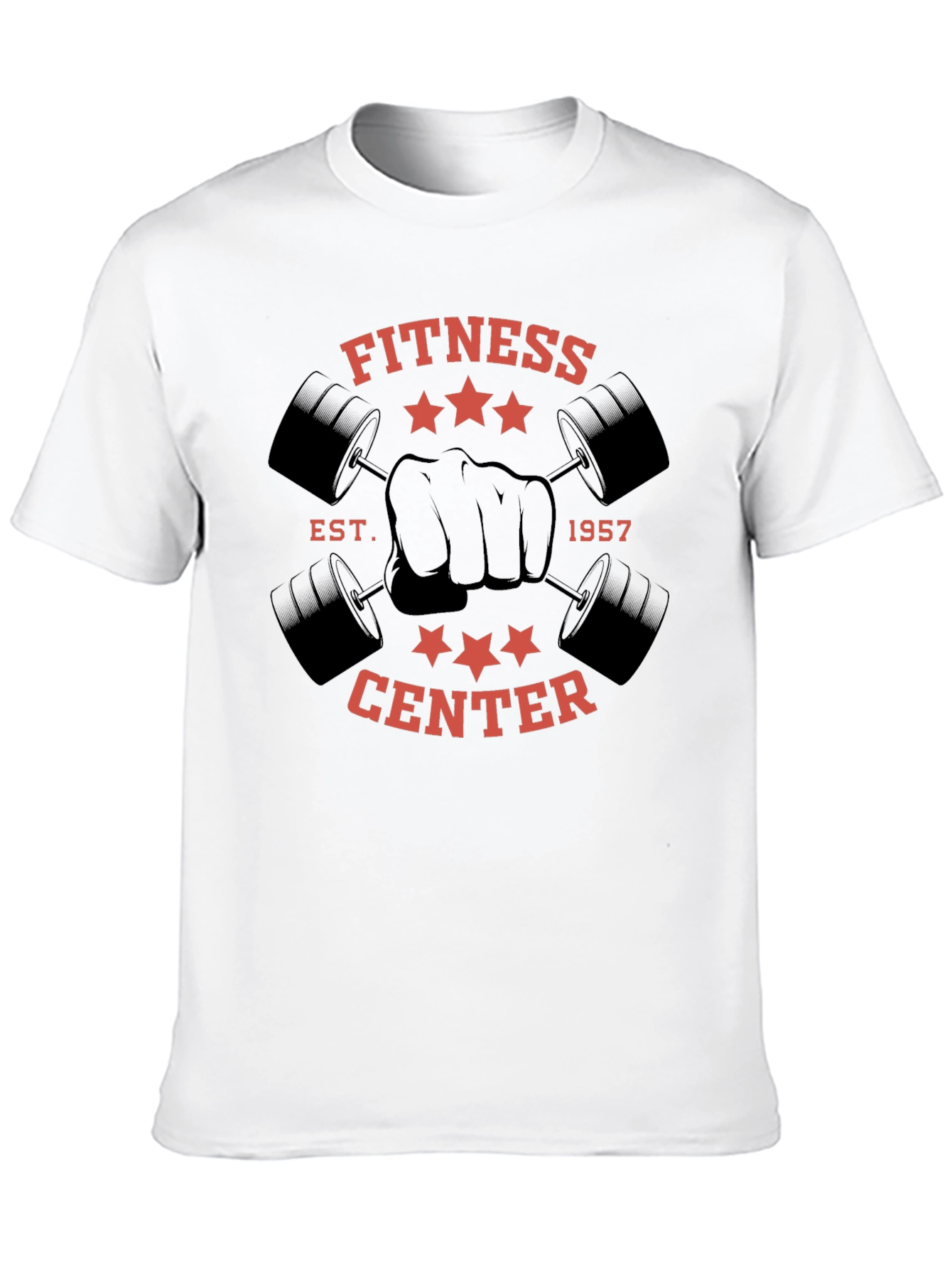 Fitness Center Graphic Tee - Workout Apparel