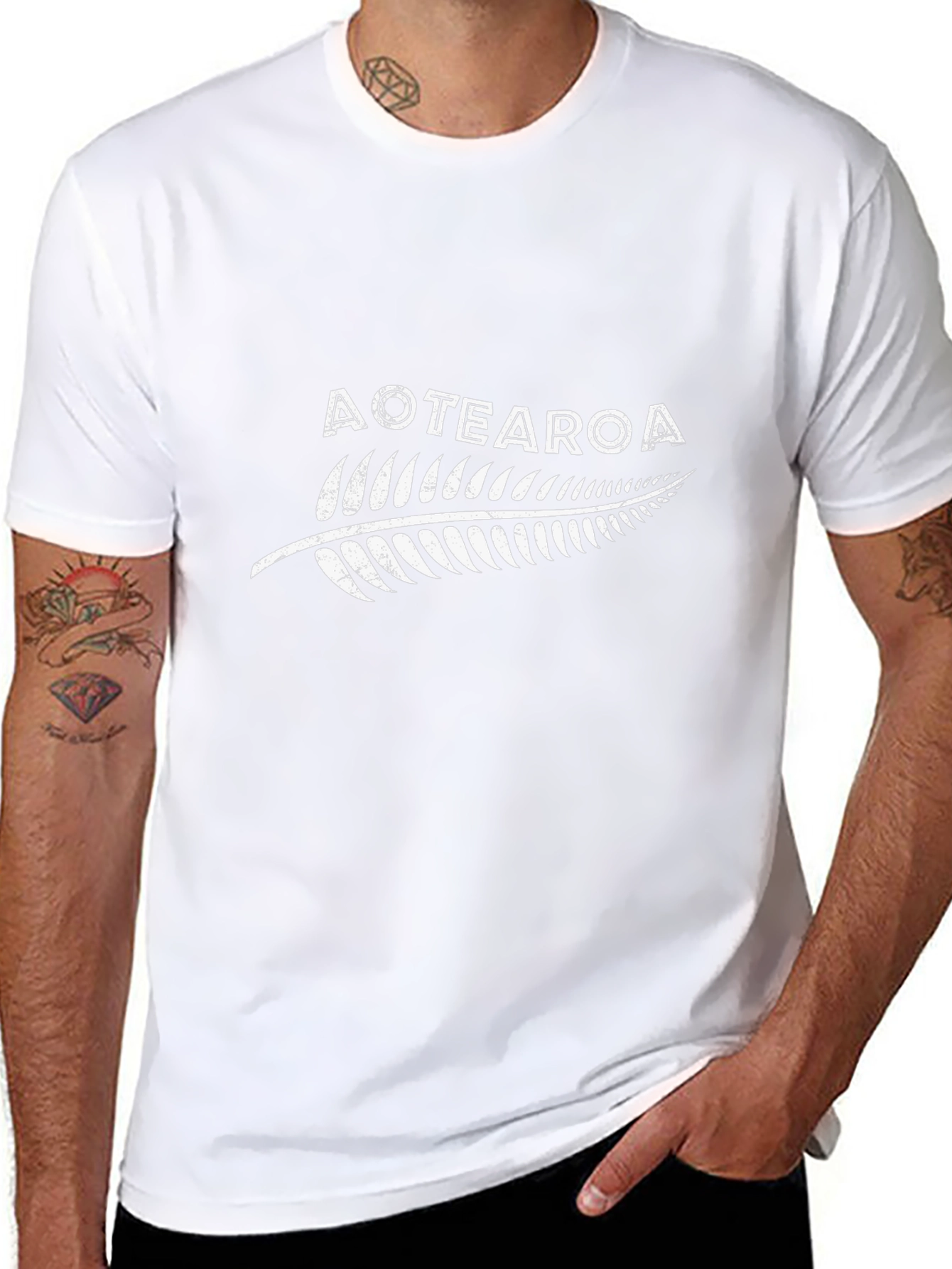 Aotearoa Fern T-Shirt - New Zealand