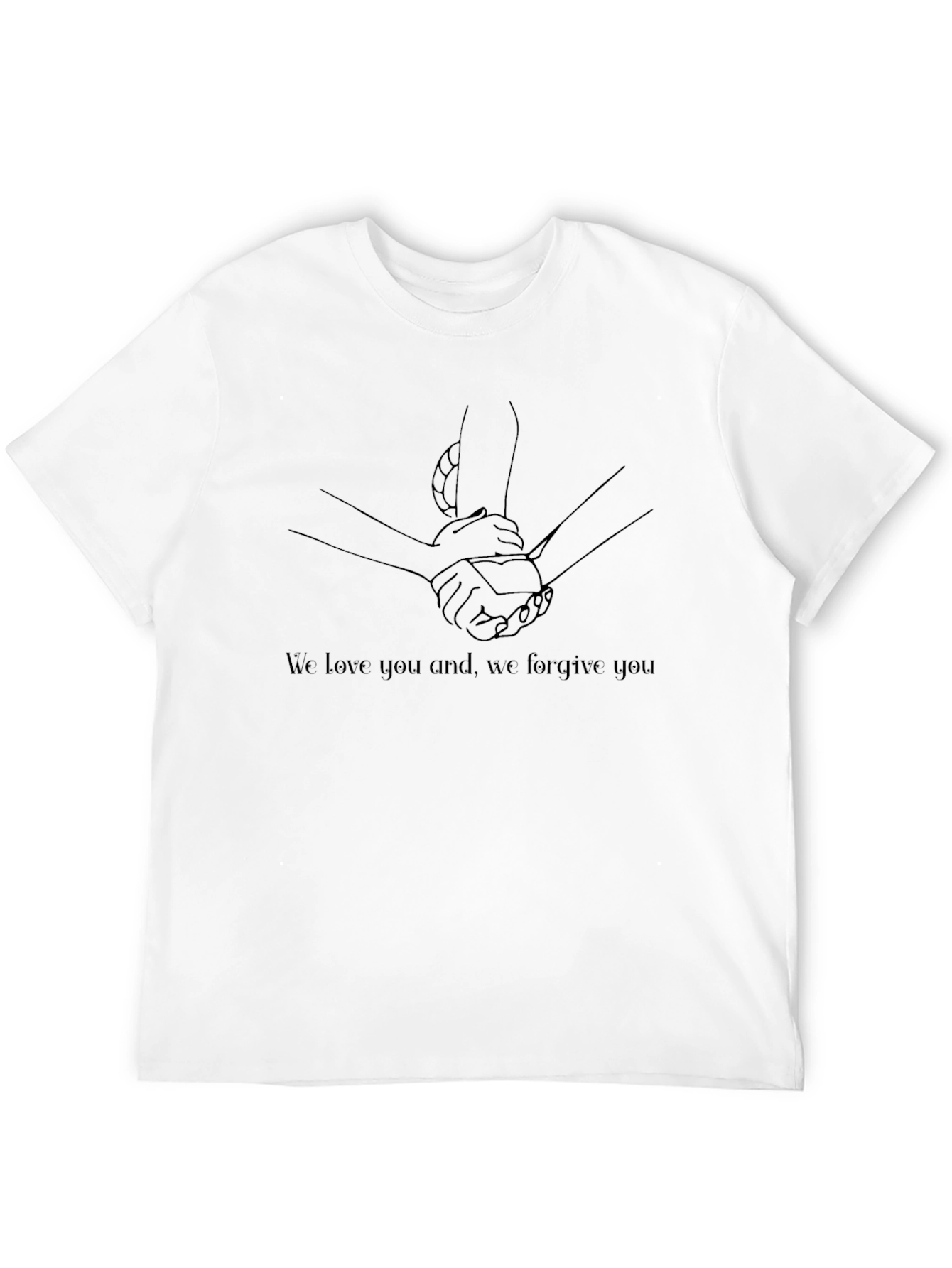 Unity T-Shirt: Love & Forgiveness Design