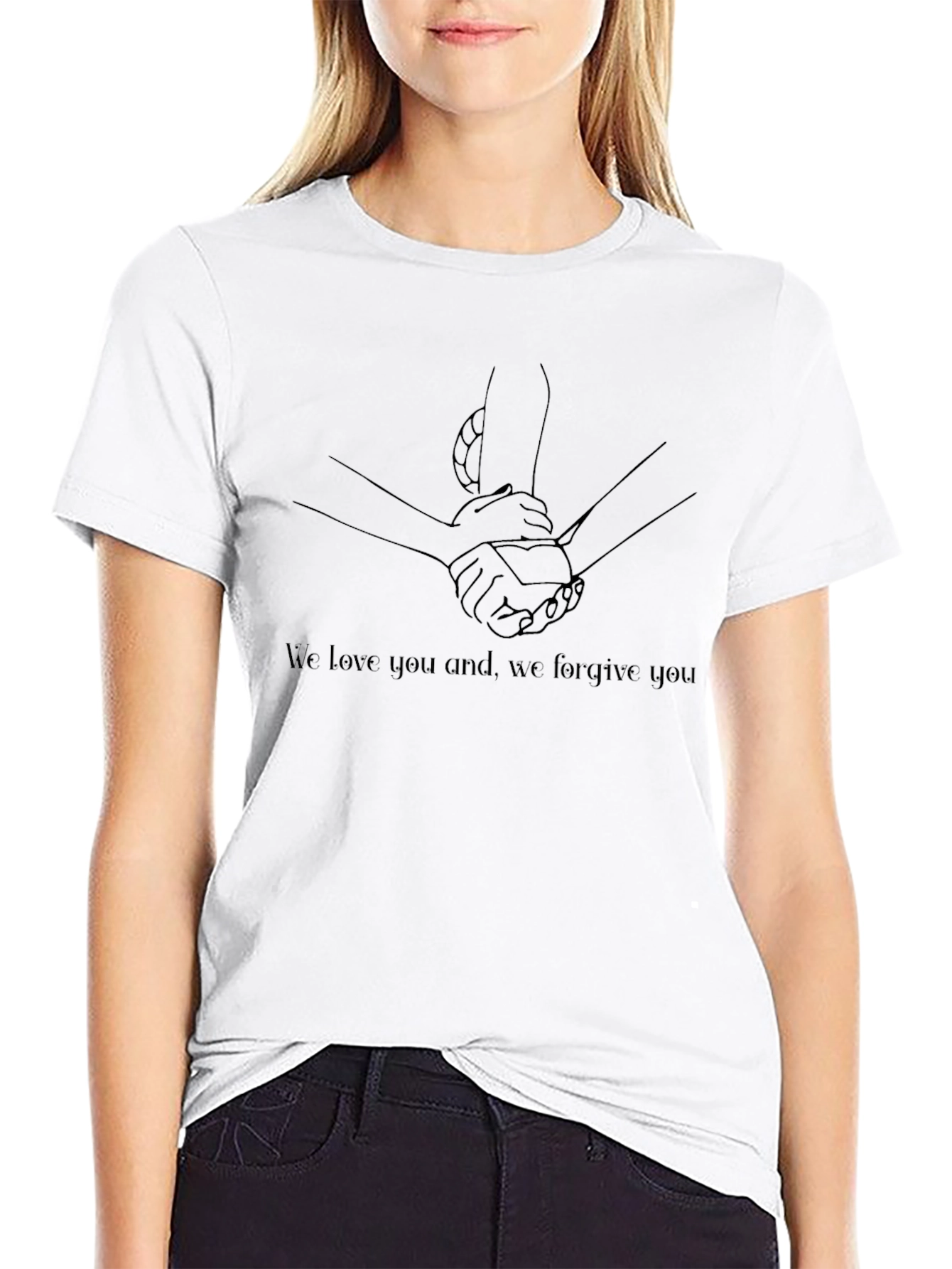 Unity T-Shirt: Love & Forgiveness Design
