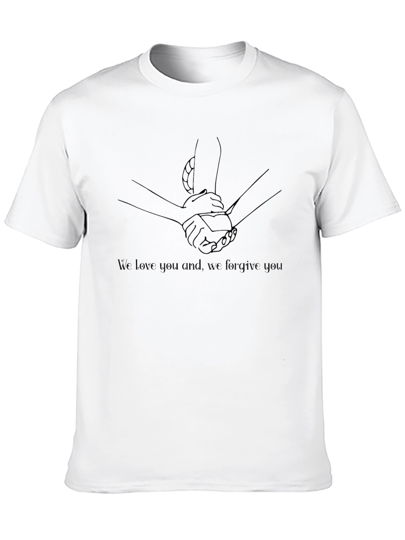 Unity T-Shirt: Love & Forgiveness Design