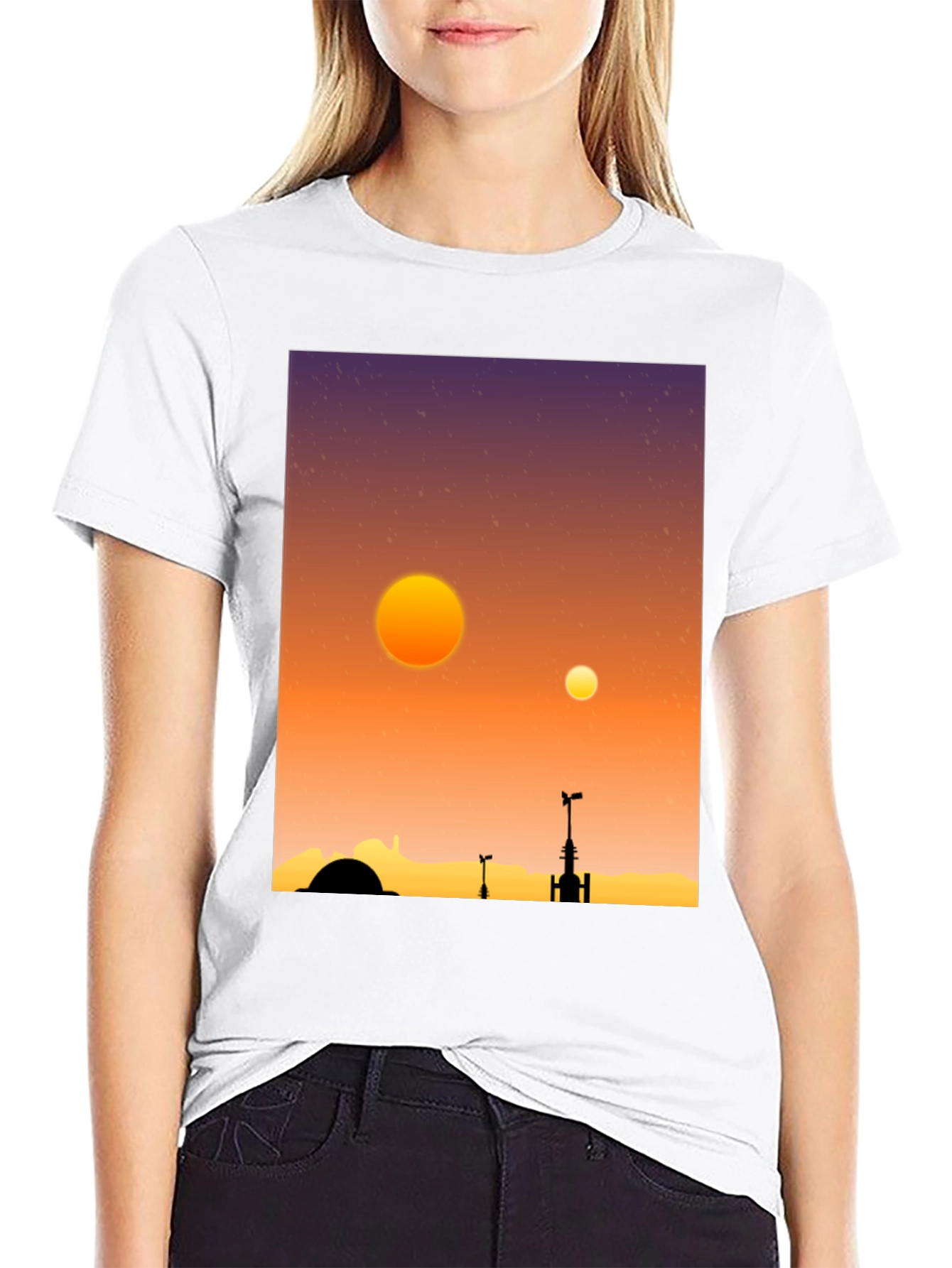 Tatooine Sunset Graphic Tee