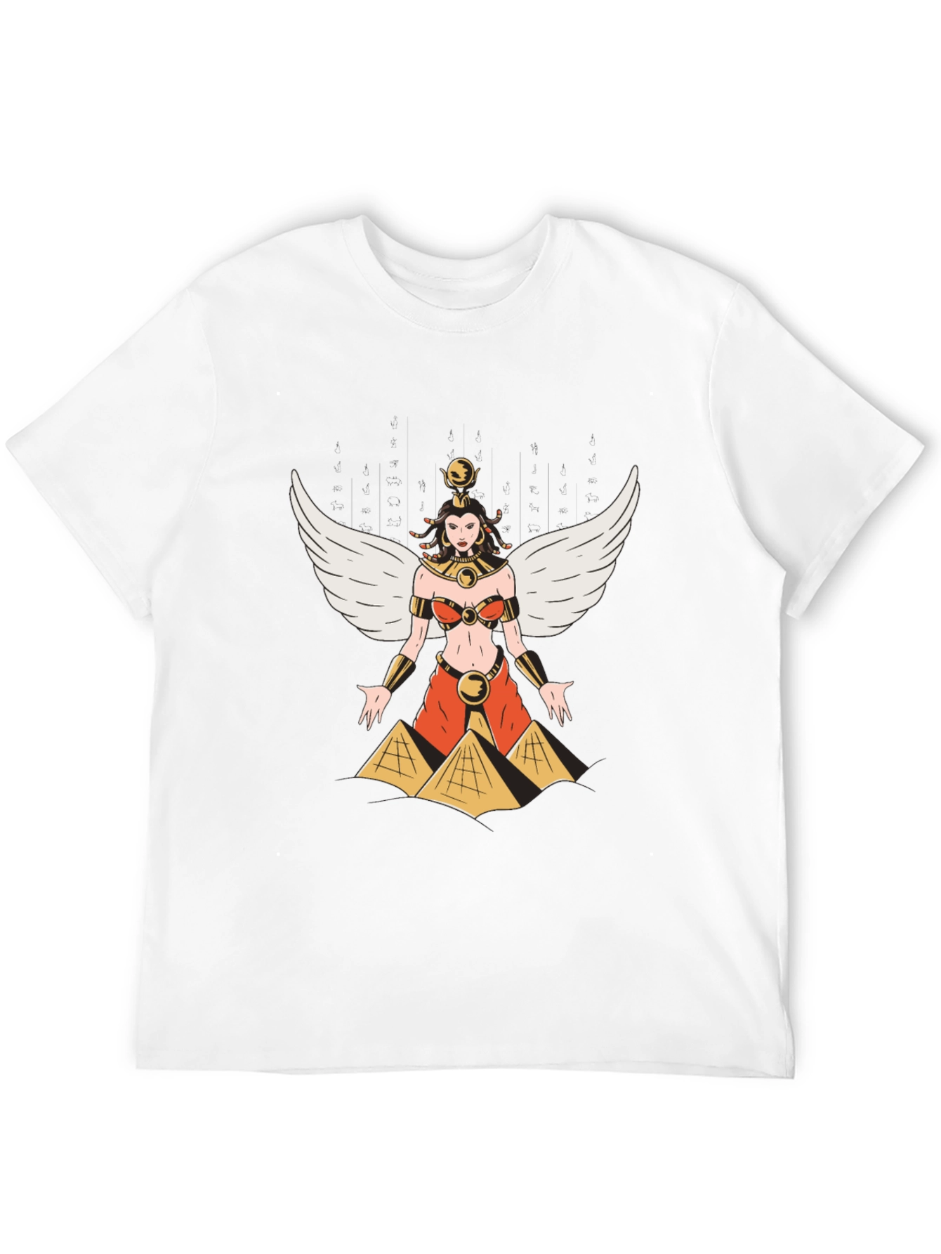 Egyptian Queen Graphic Black T-Shirt