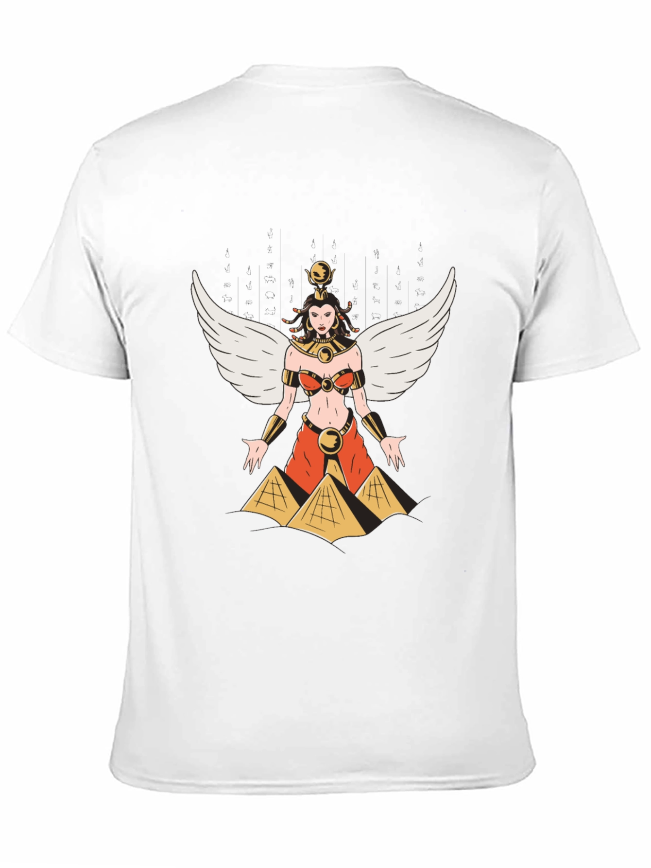 Egyptian Queen Graphic Black T-Shirt