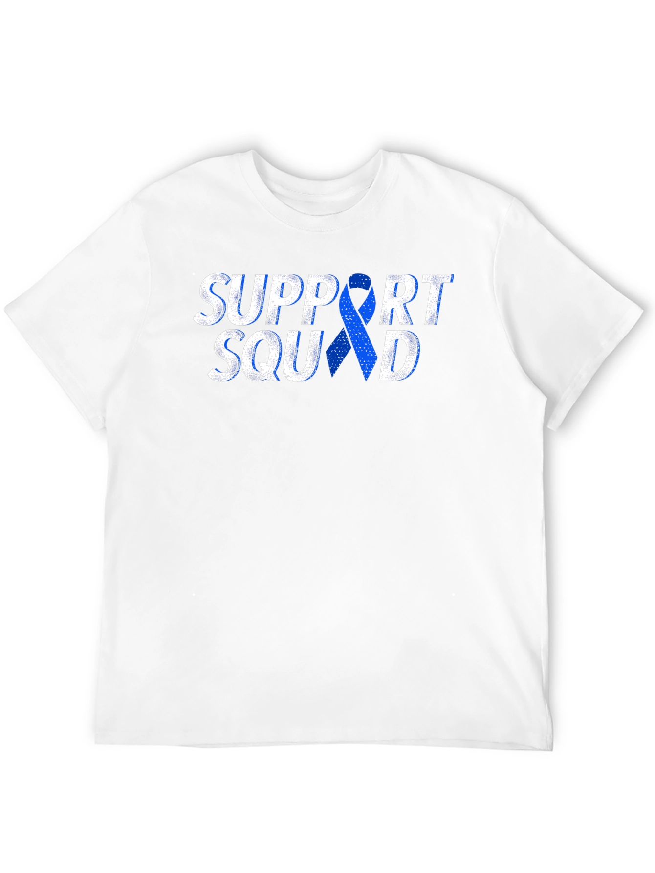 Support Squad T-Shirt - Blue Ribbon Tee