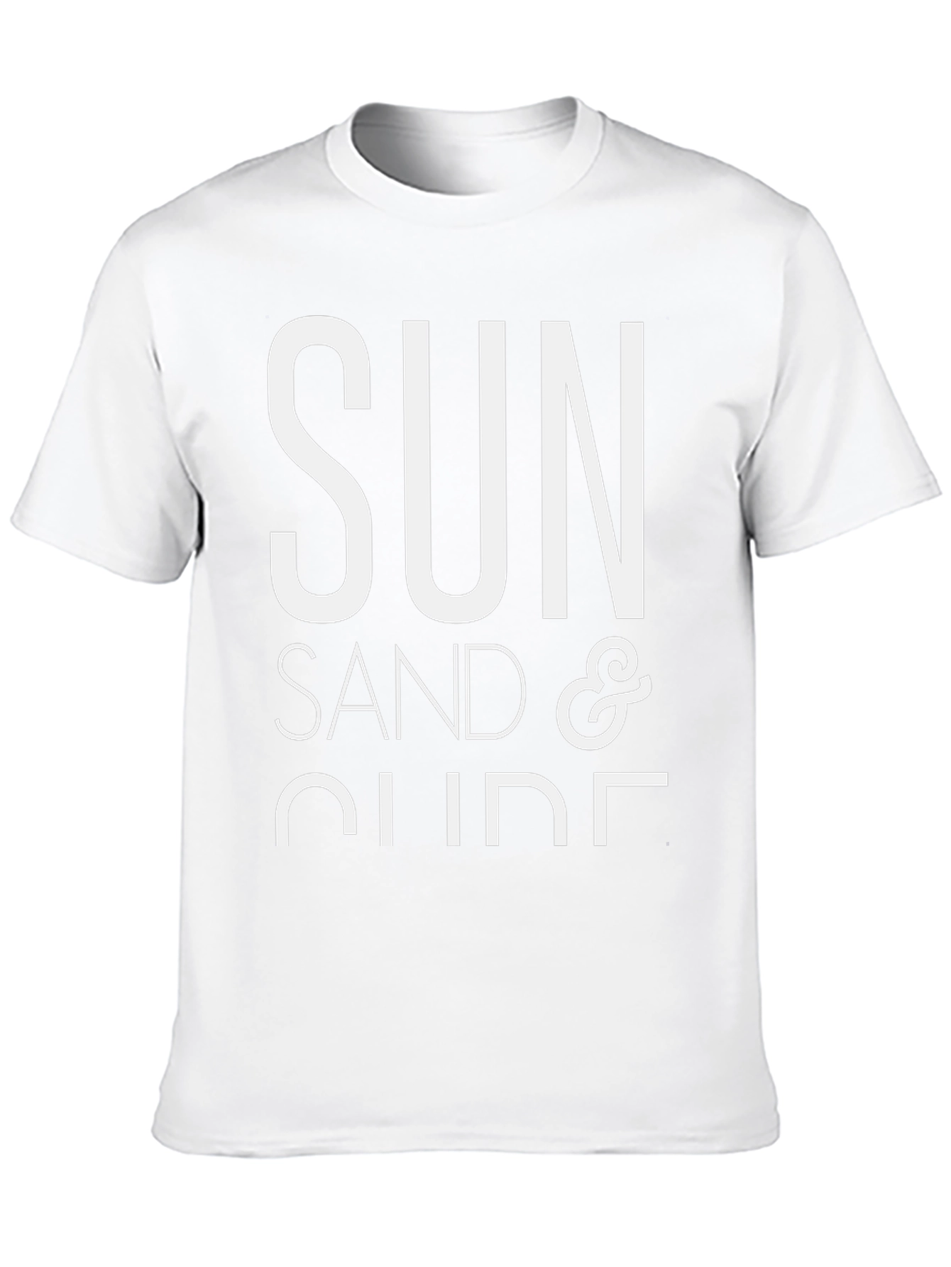 Sun Sand & Surf Black Graphic T-Shirt