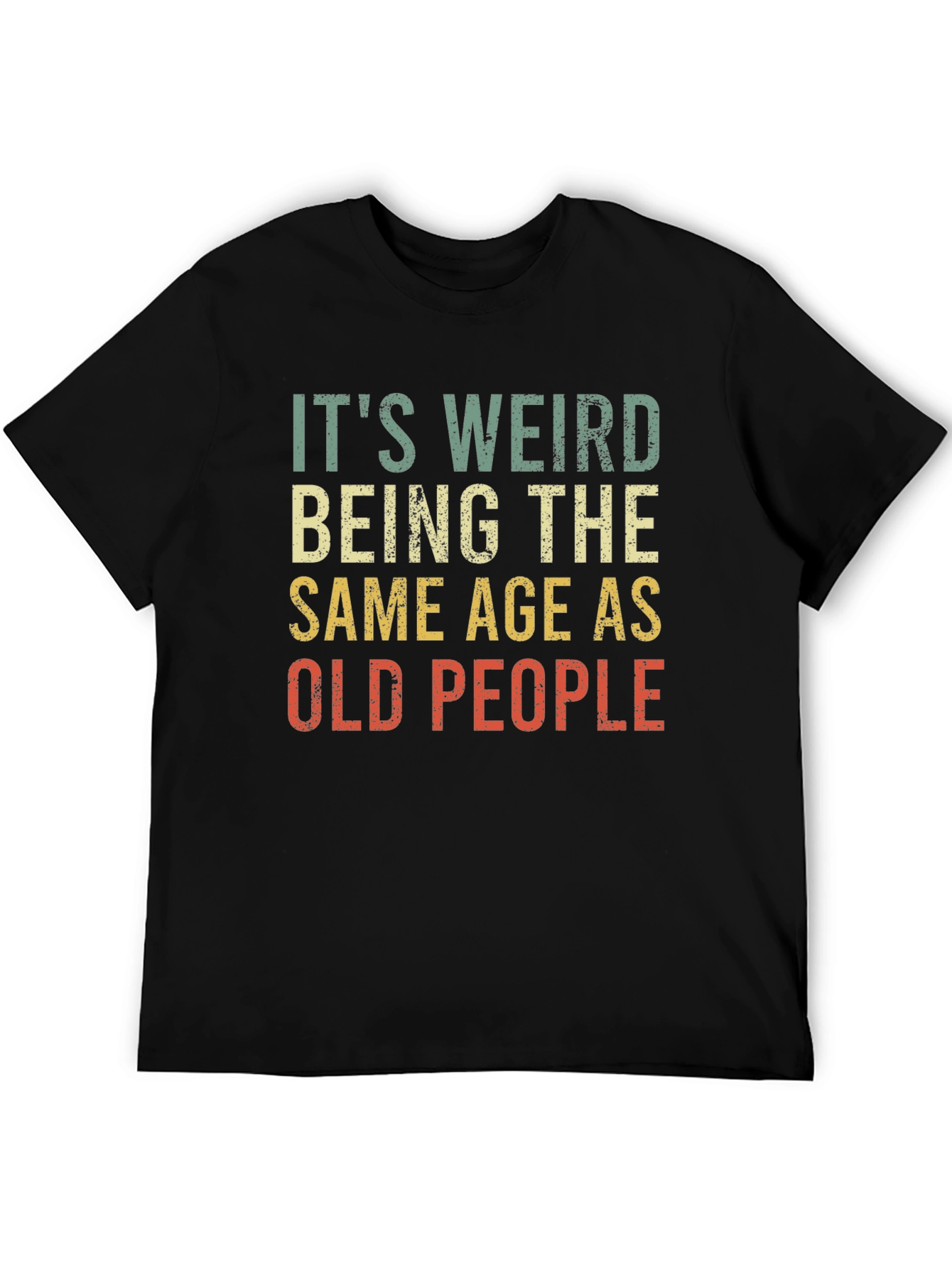 Funny Old People Graphic T-Shirt