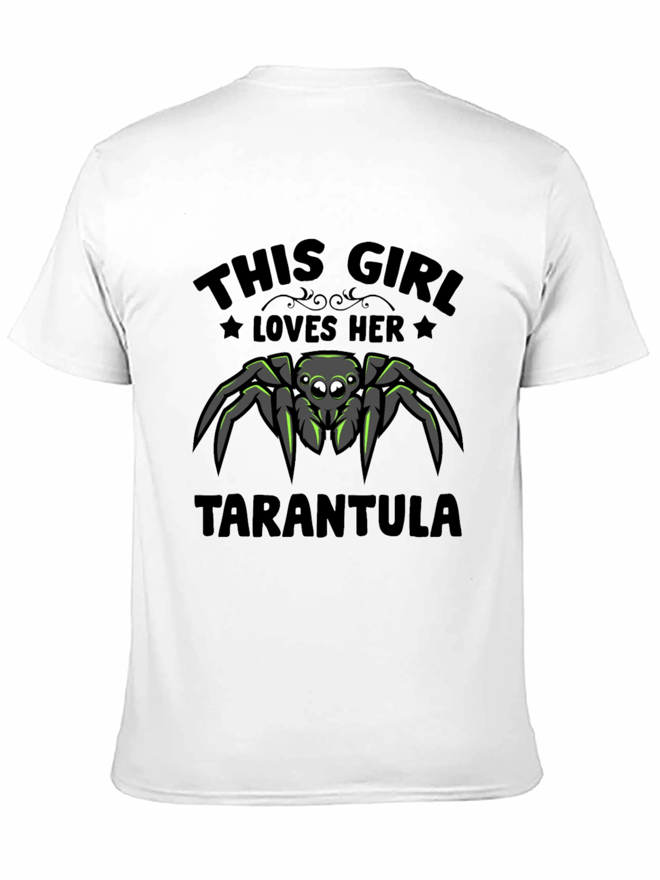 This Girl Loves Her Tarantula Graphic Tee