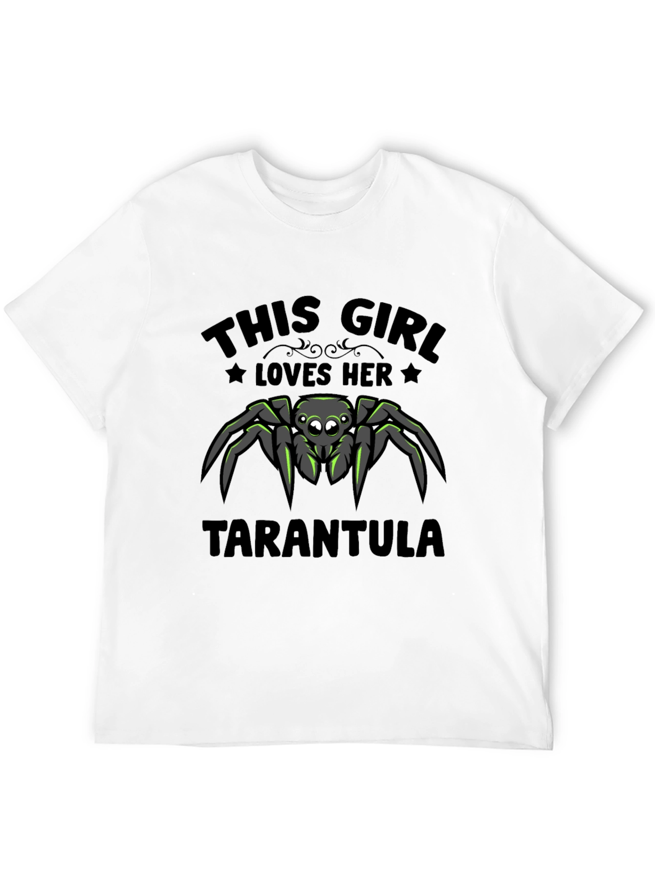 This Girl Loves Her Tarantula Graphic Tee