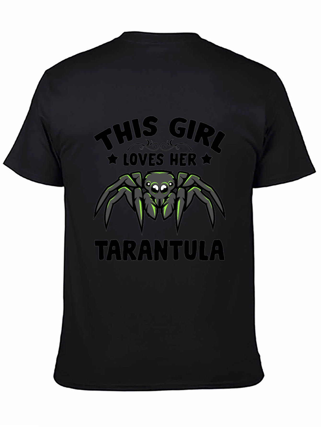 This Girl Loves Her Tarantula Graphic Tee