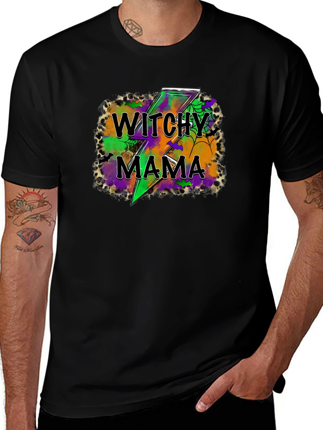 Witchy Mama Halloween T-Shirt