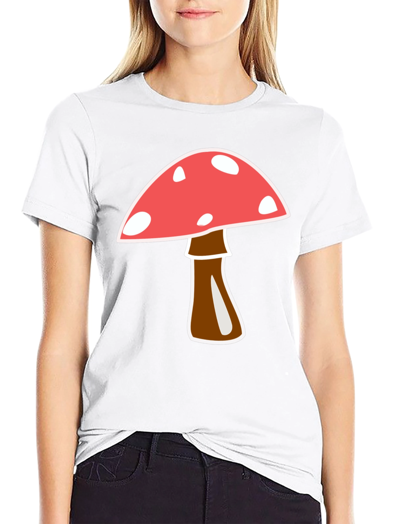 Mushroom Graphic Tee - Fun Casual Style