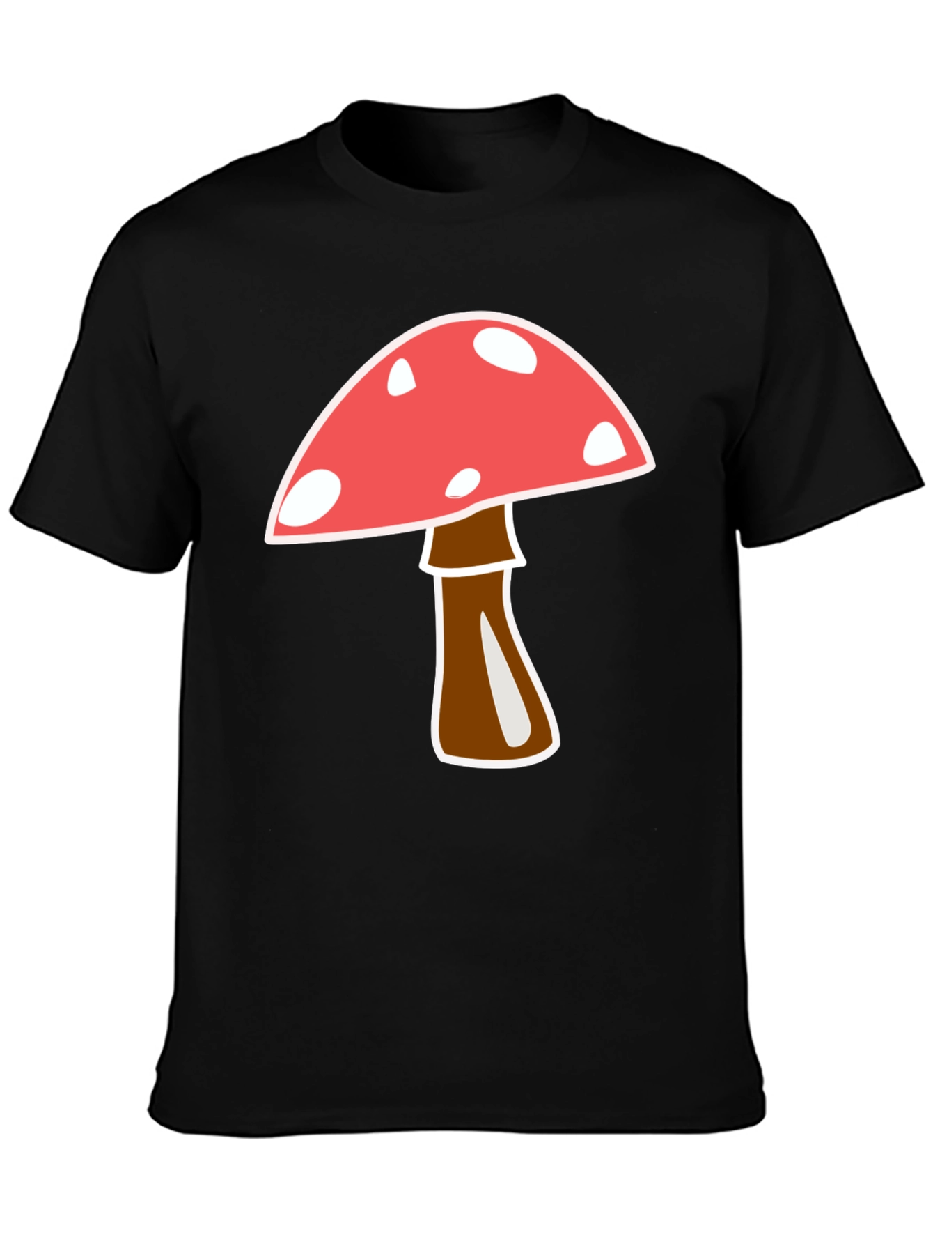 Mushroom Graphic Tee - Fun Casual Style