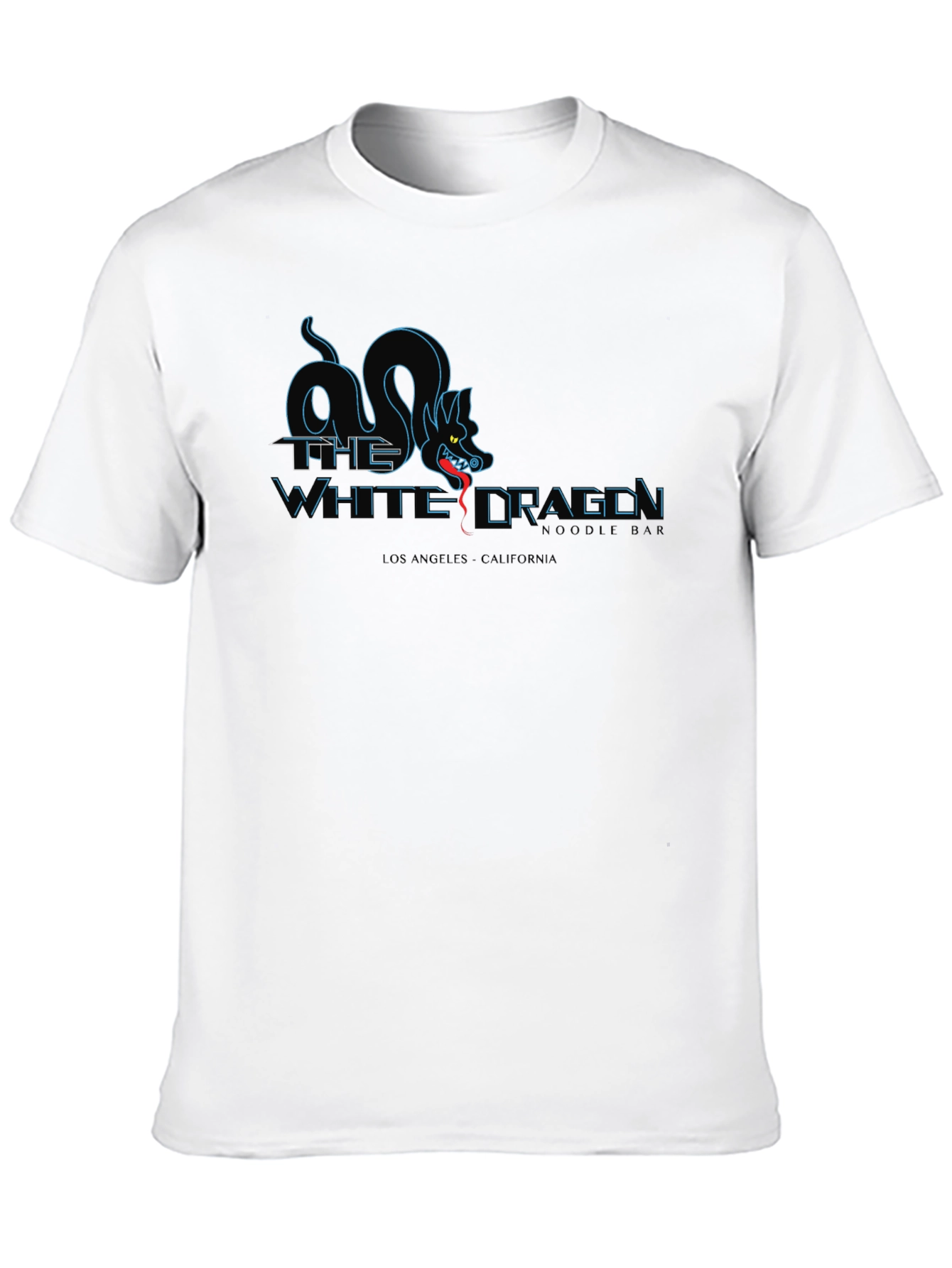 White Dragon Noodle T-Shirt