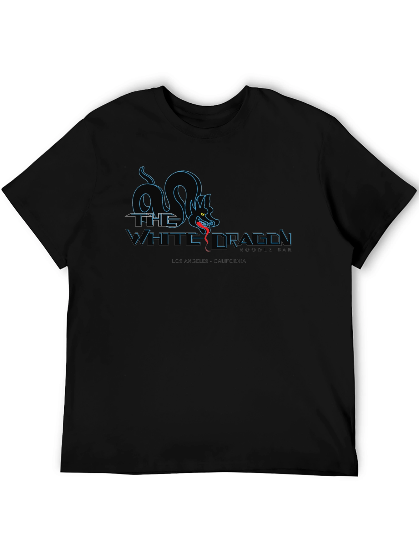 White Dragon Noodle T-Shirt