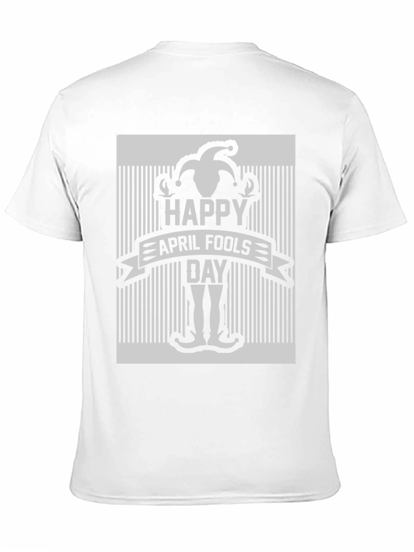 Happy April Fools Day Jester Graphic T-Shirt