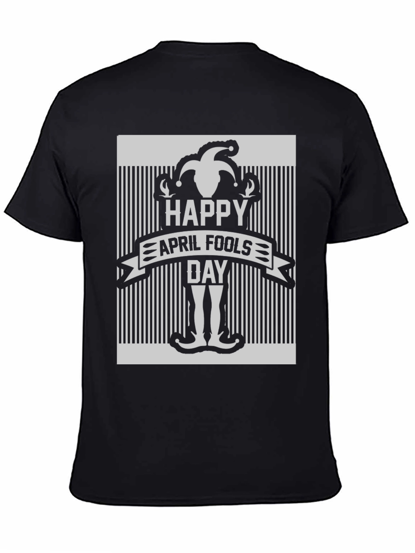 Happy April Fools Day Jester Graphic T-Shirt